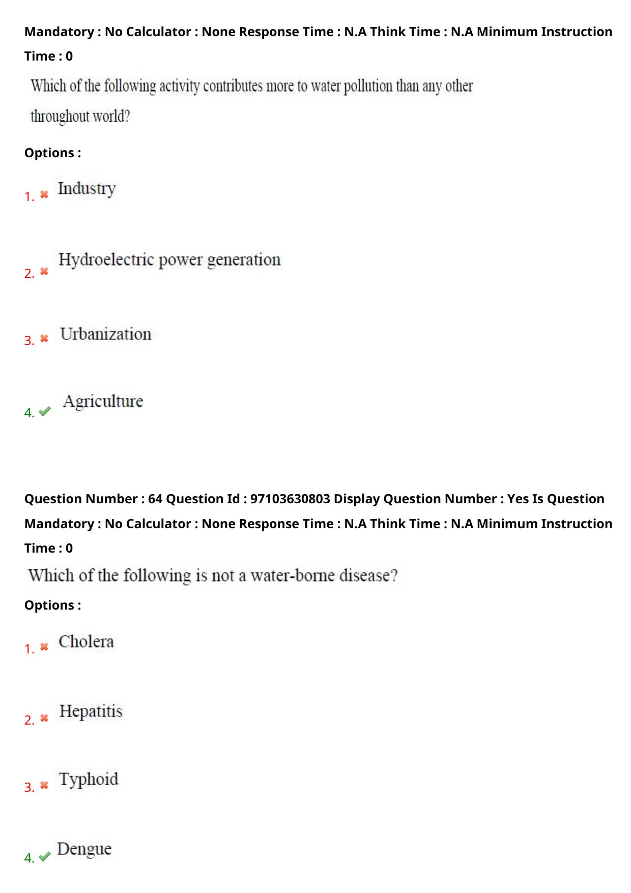 AP RCET 2024 Geography Question Paper - Page 40