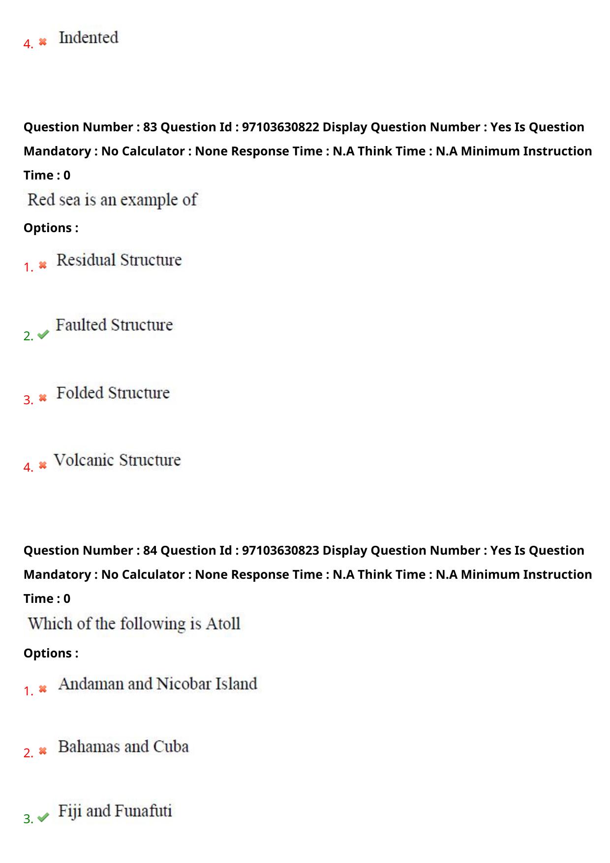 AP RCET 2024 Geography Question Paper - Page 51