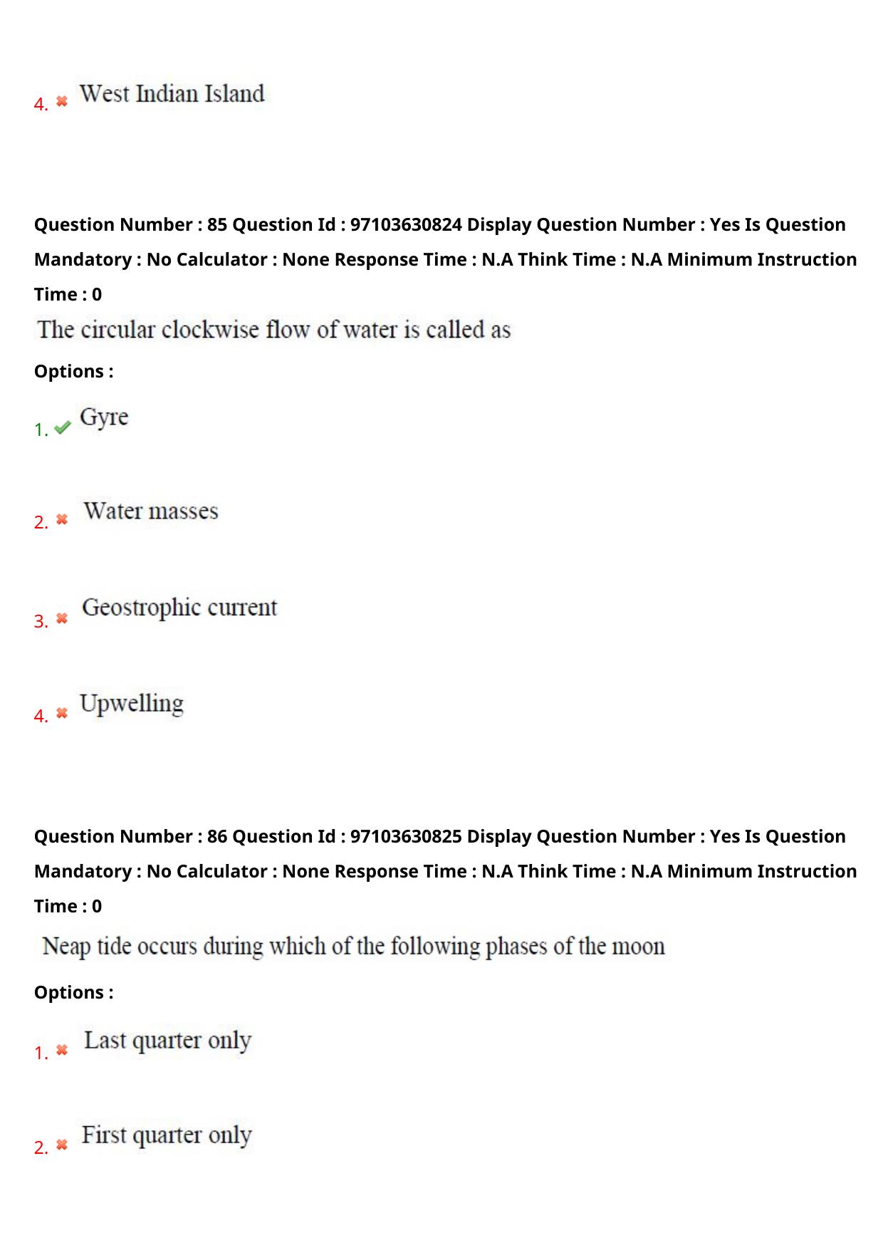 AP RCET 2024 Geography Question Paper - Page 52