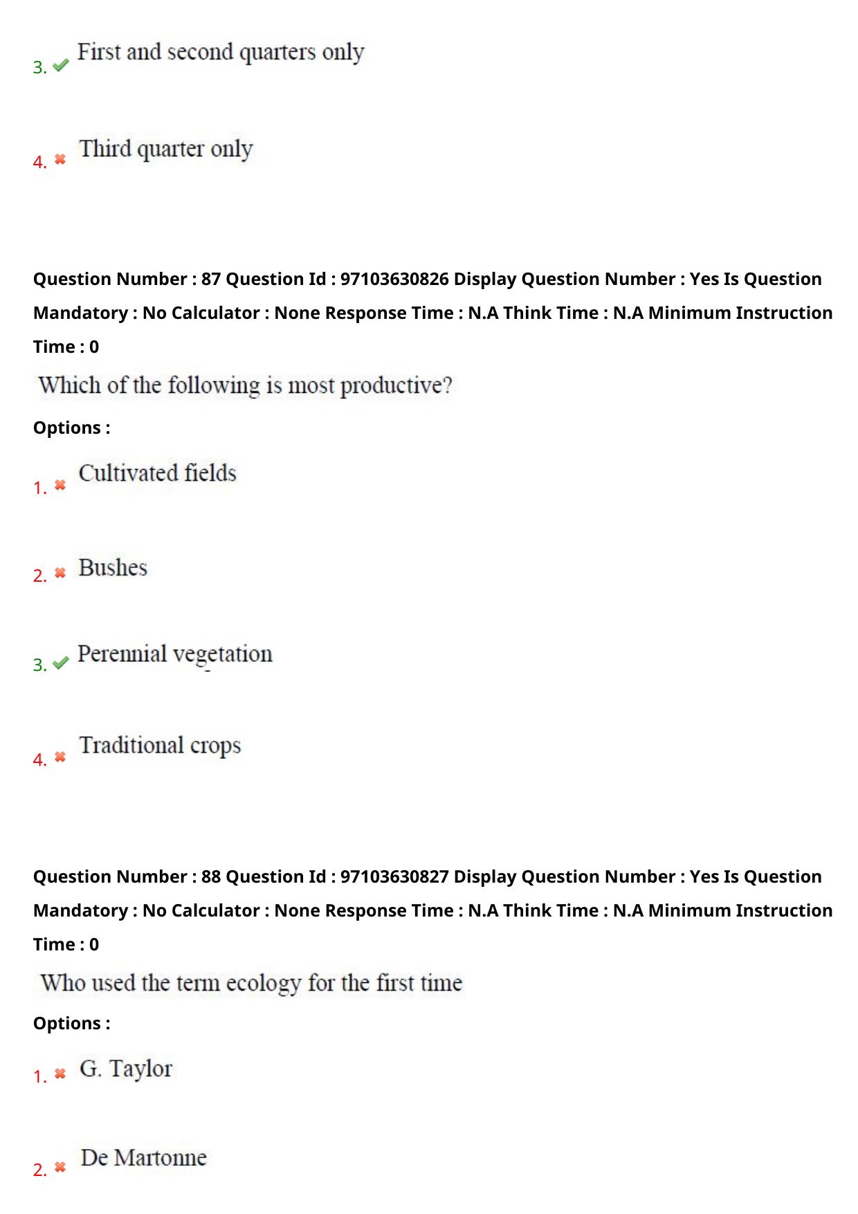 AP RCET 2024 Geography Question Paper - Page 53