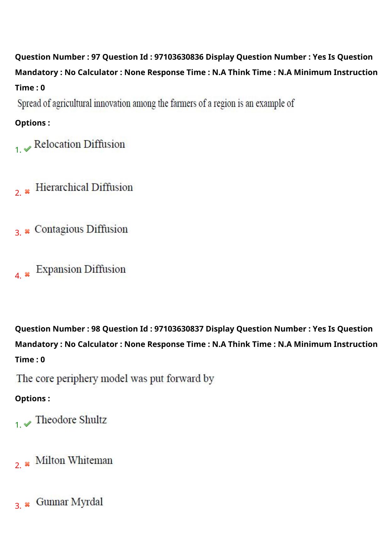 AP RCET 2024 Geography Question Paper - Page 59