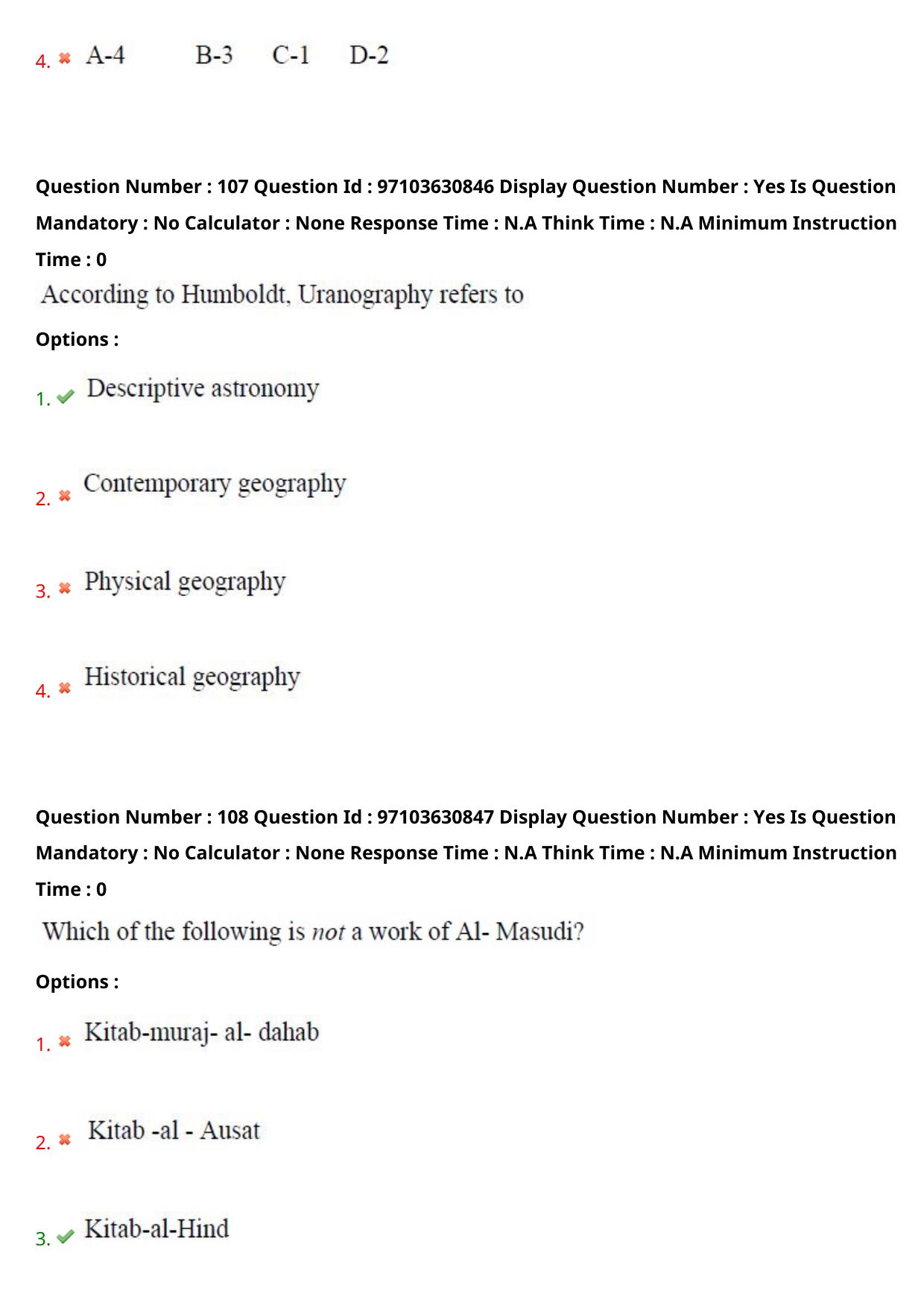 AP RCET 2024 Geography Question Paper - Page 65