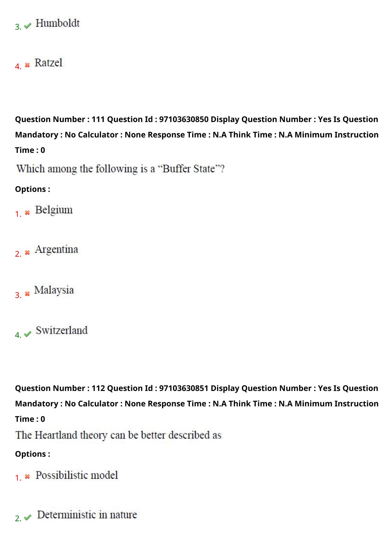 AP RCET 2024 Geography Question Paper - Page 67