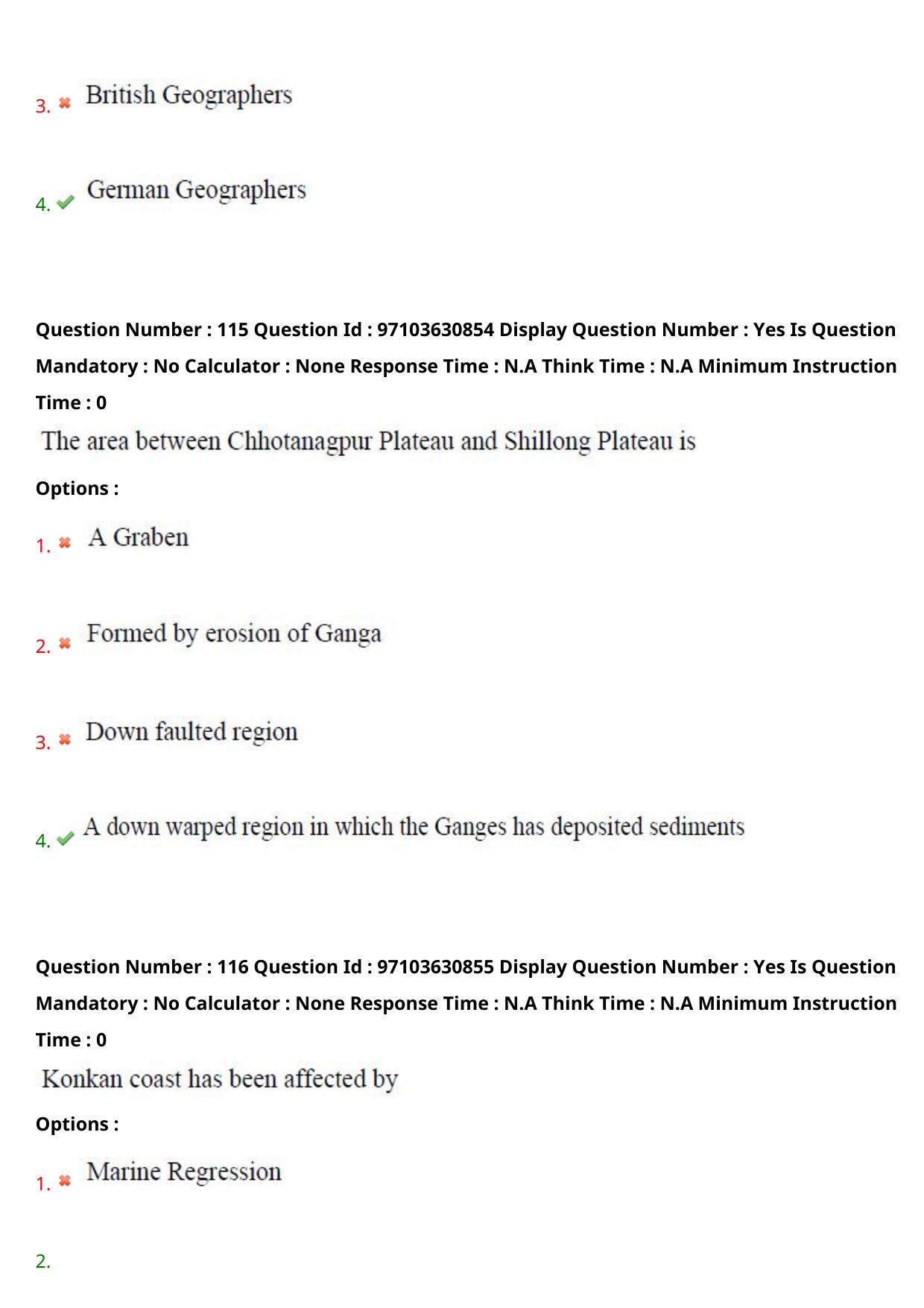 AP RCET 2024 Geography Question Paper - Page 69