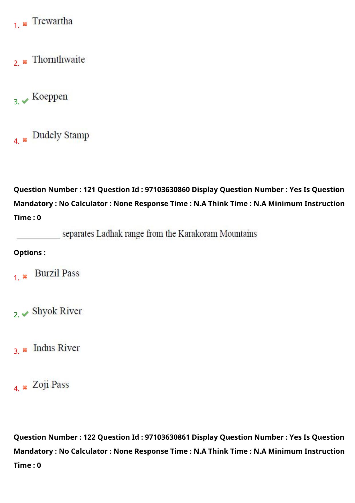 AP RCET 2024 Geography Question Paper - Page 72