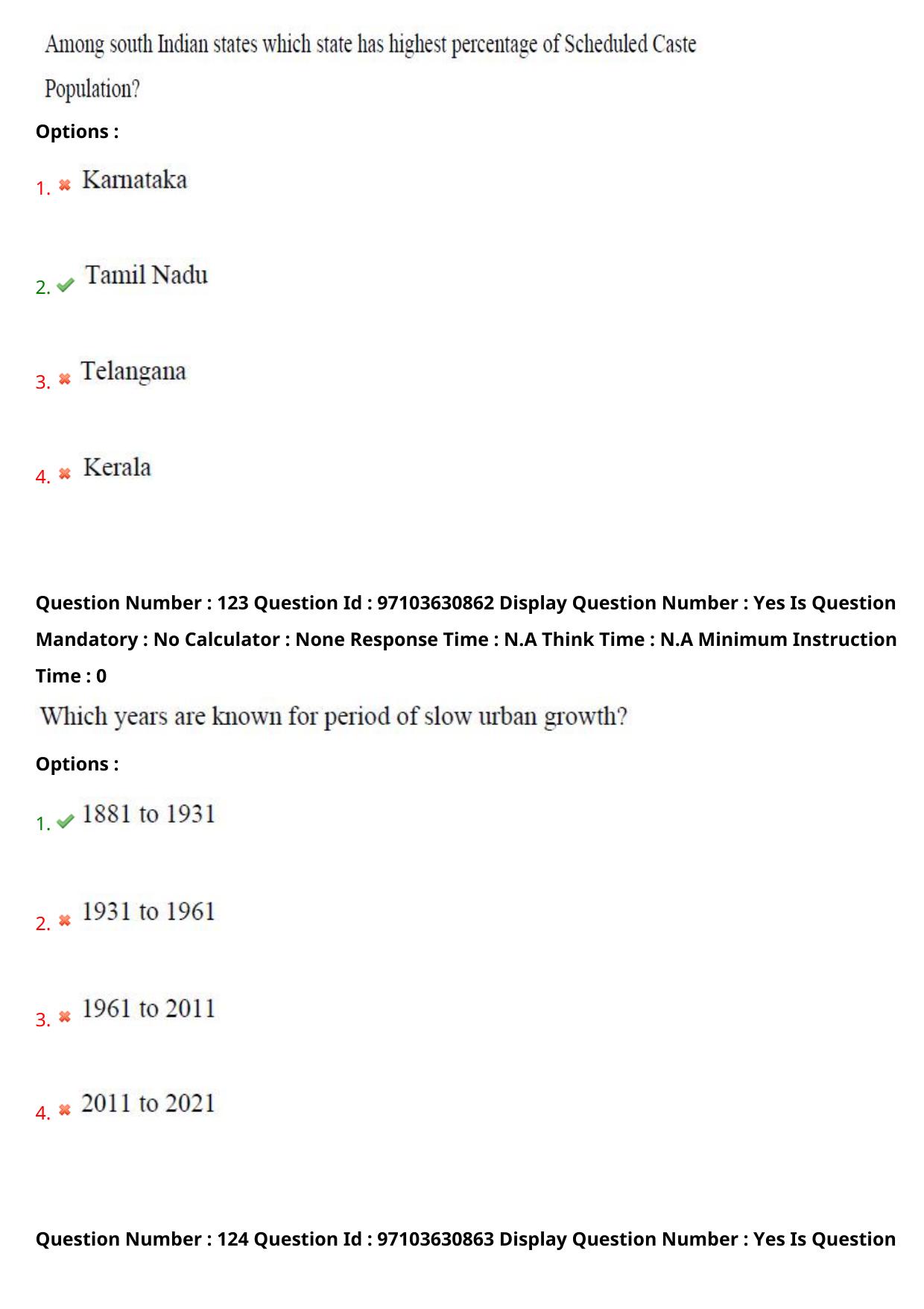 AP RCET 2024 Geography Question Paper - Page 73