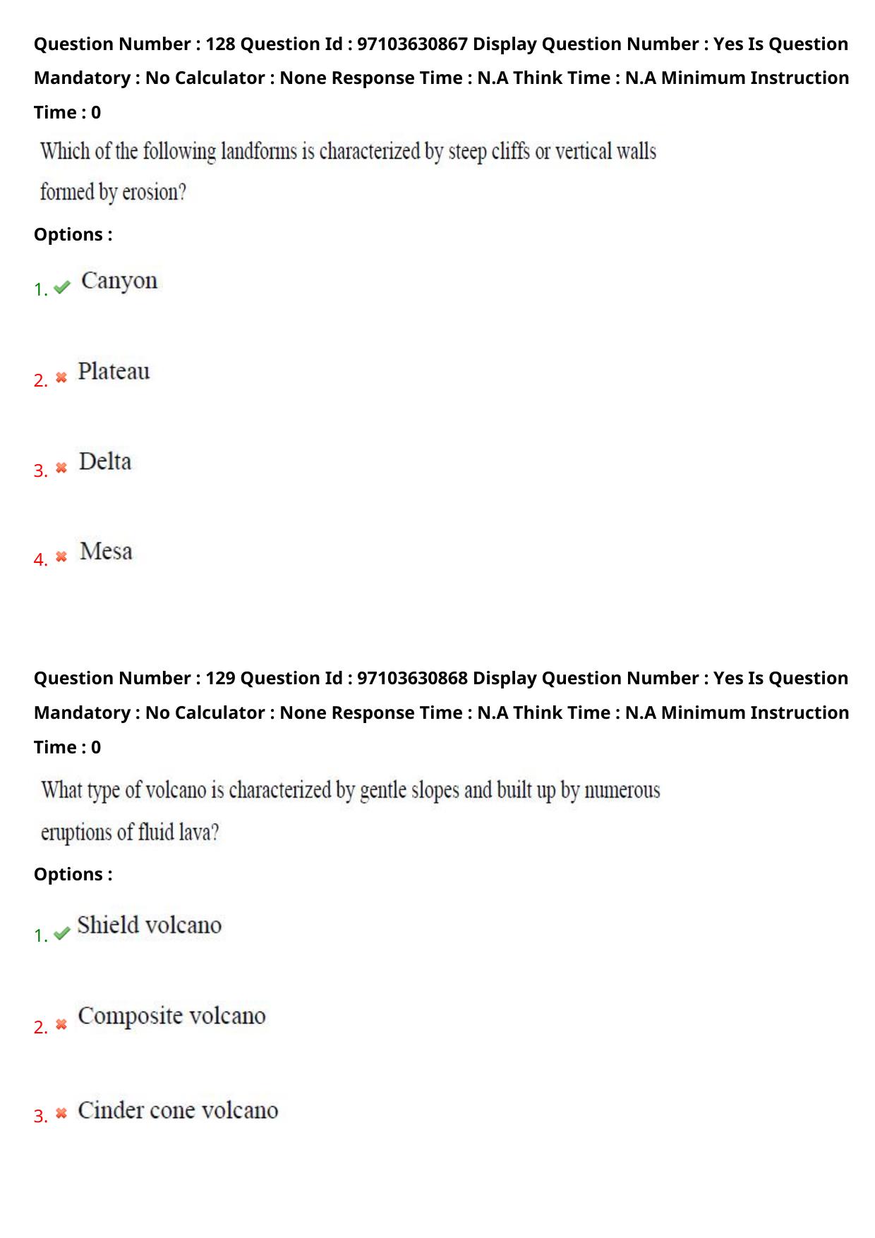 AP RCET 2024 Geography Question Paper - Page 76