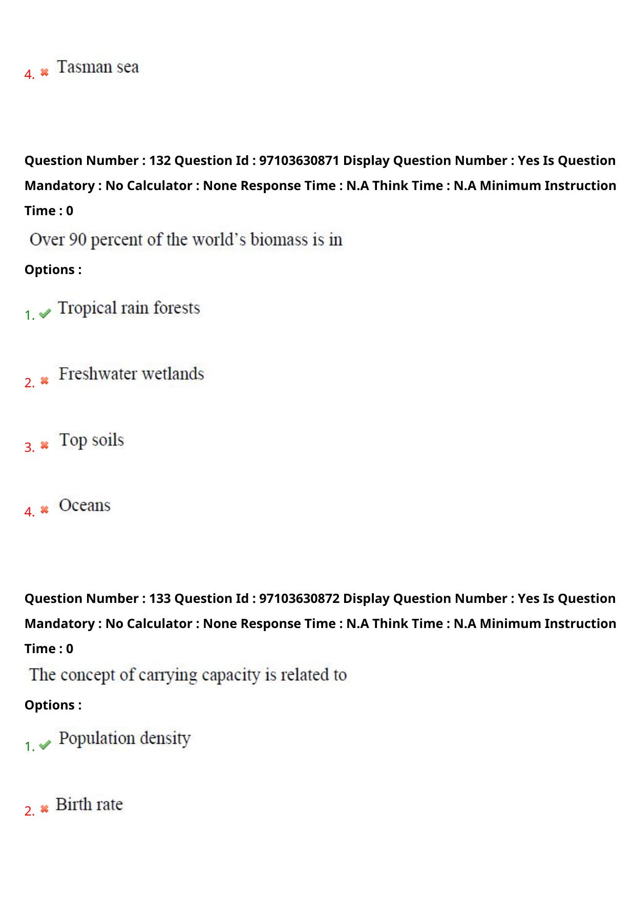 AP RCET 2024 Geography Question Paper - Page 78
