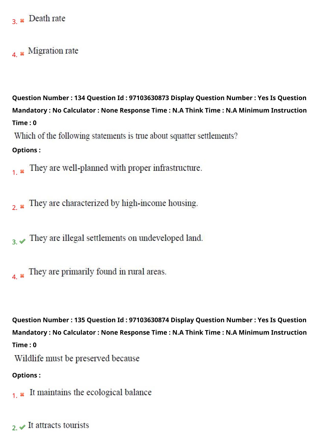 AP RCET 2024 Geography Question Paper - Page 79