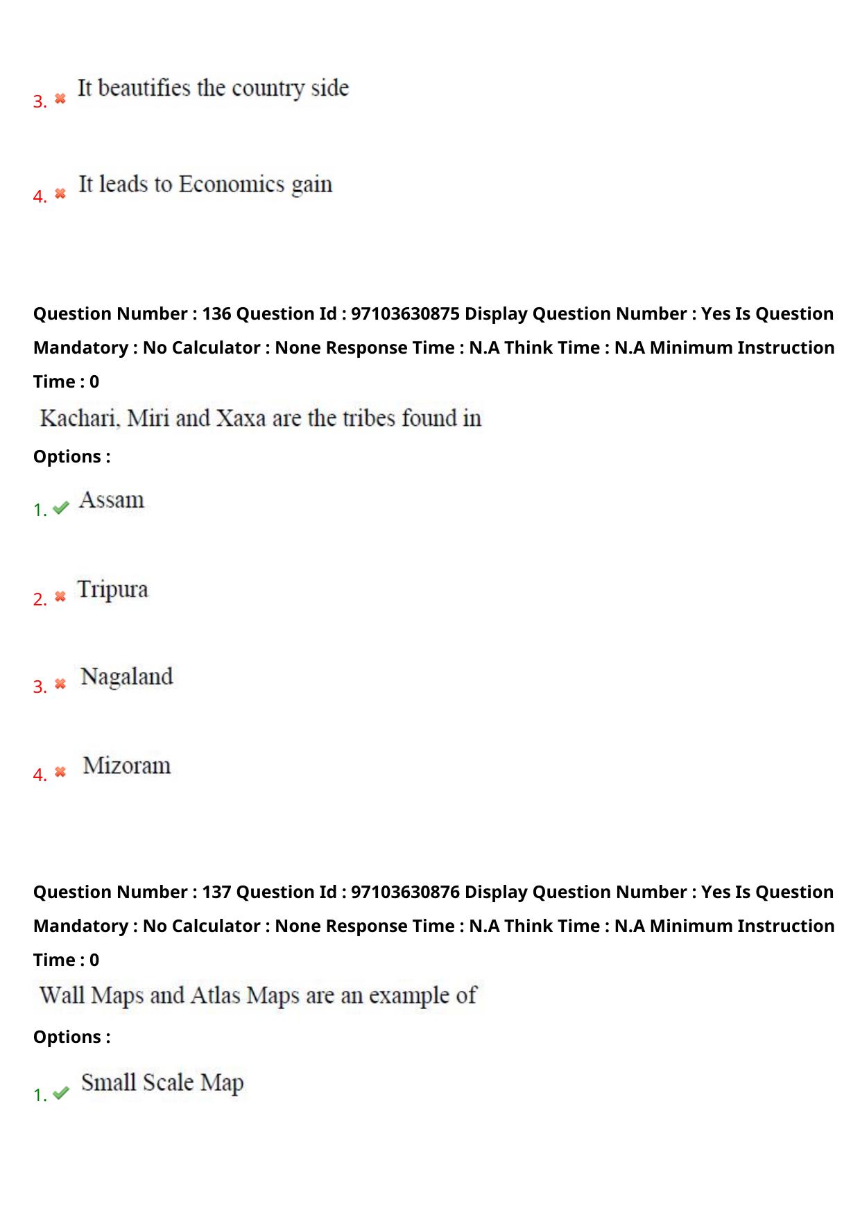 AP RCET 2024 Geography Question Paper - Page 80