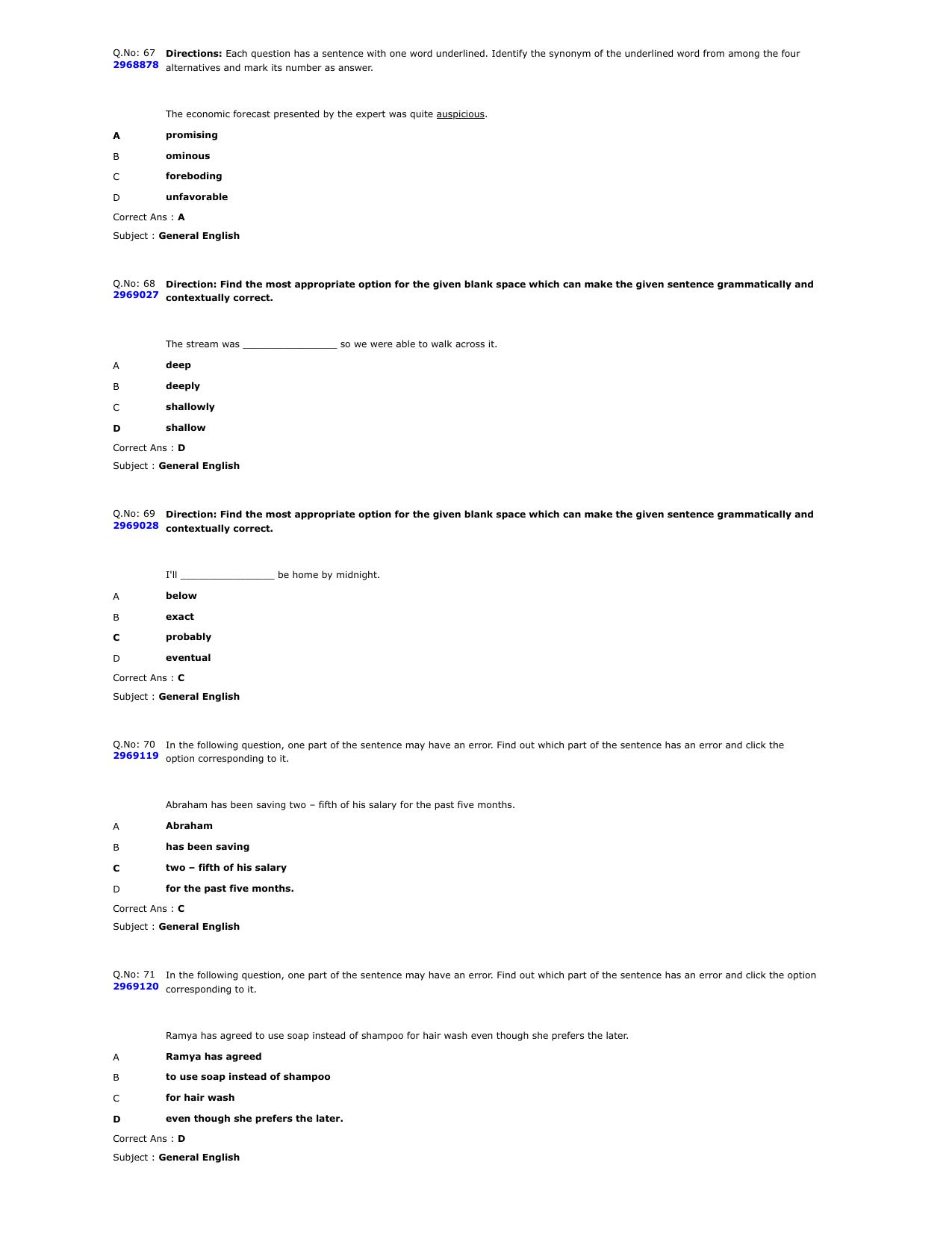 MP PNST Question Papers 2024 - Page 61