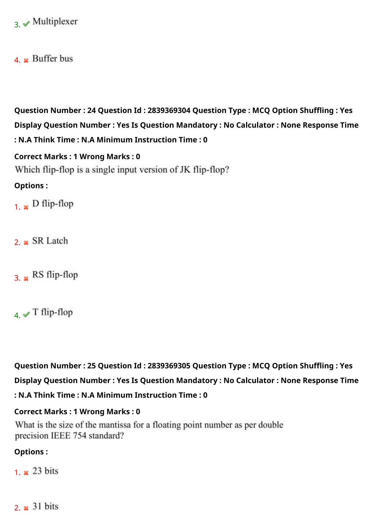 TS PGECET 2023: CS - COMPUTER SCIENCE & INFORMATION TECHNOLOGY Question Papers - Page 16
