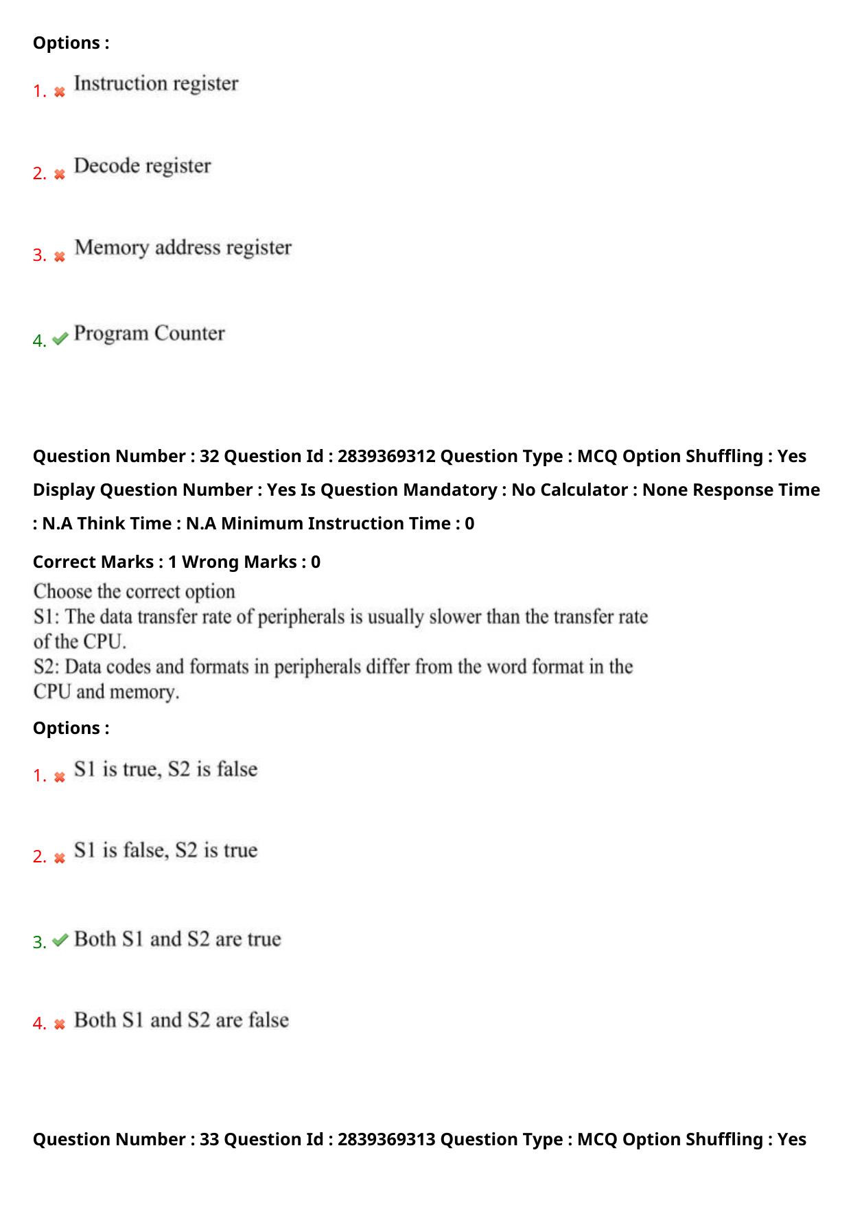 TS PGECET 2023: CS - COMPUTER SCIENCE & INFORMATION TECHNOLOGY Question Papers - Page 20