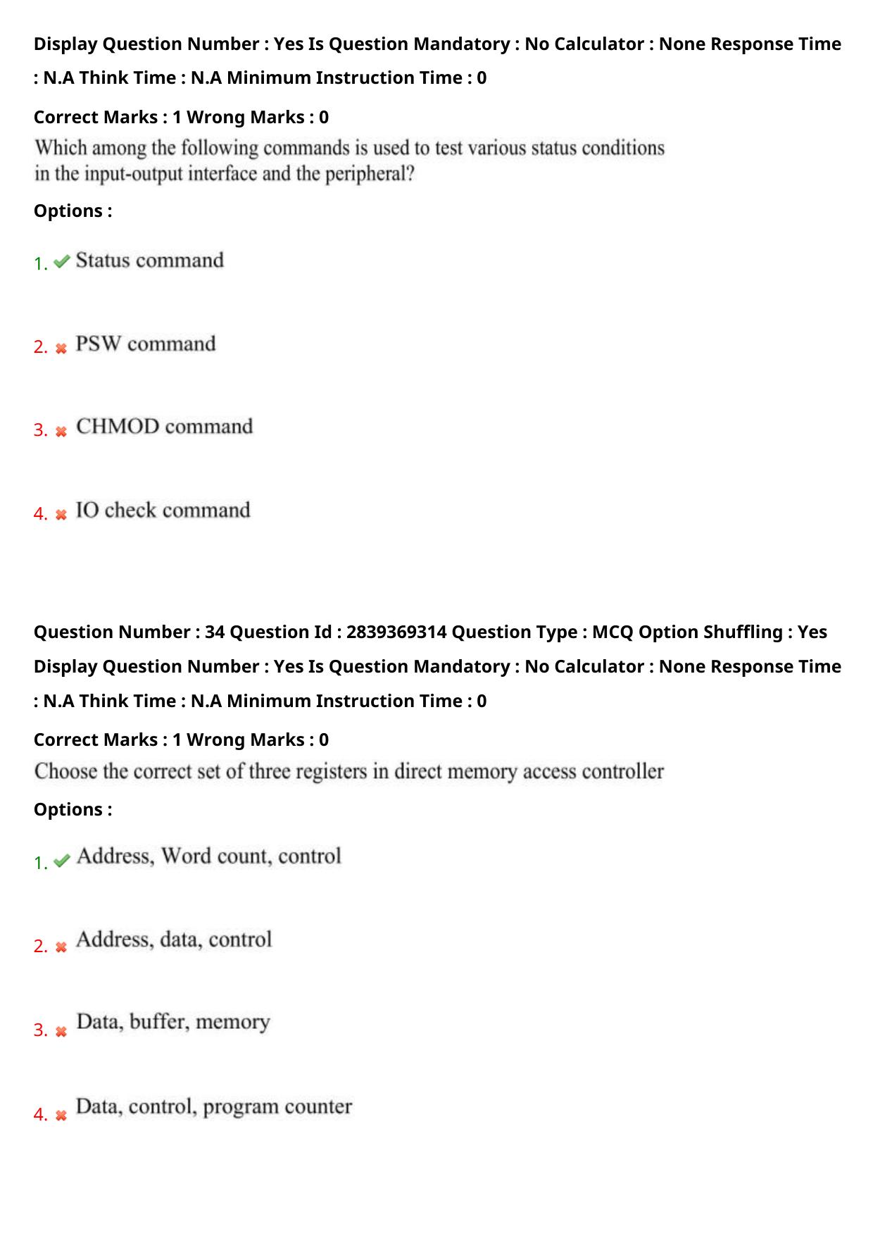 TS PGECET 2023: CS - COMPUTER SCIENCE & INFORMATION TECHNOLOGY Question Papers - Page 21