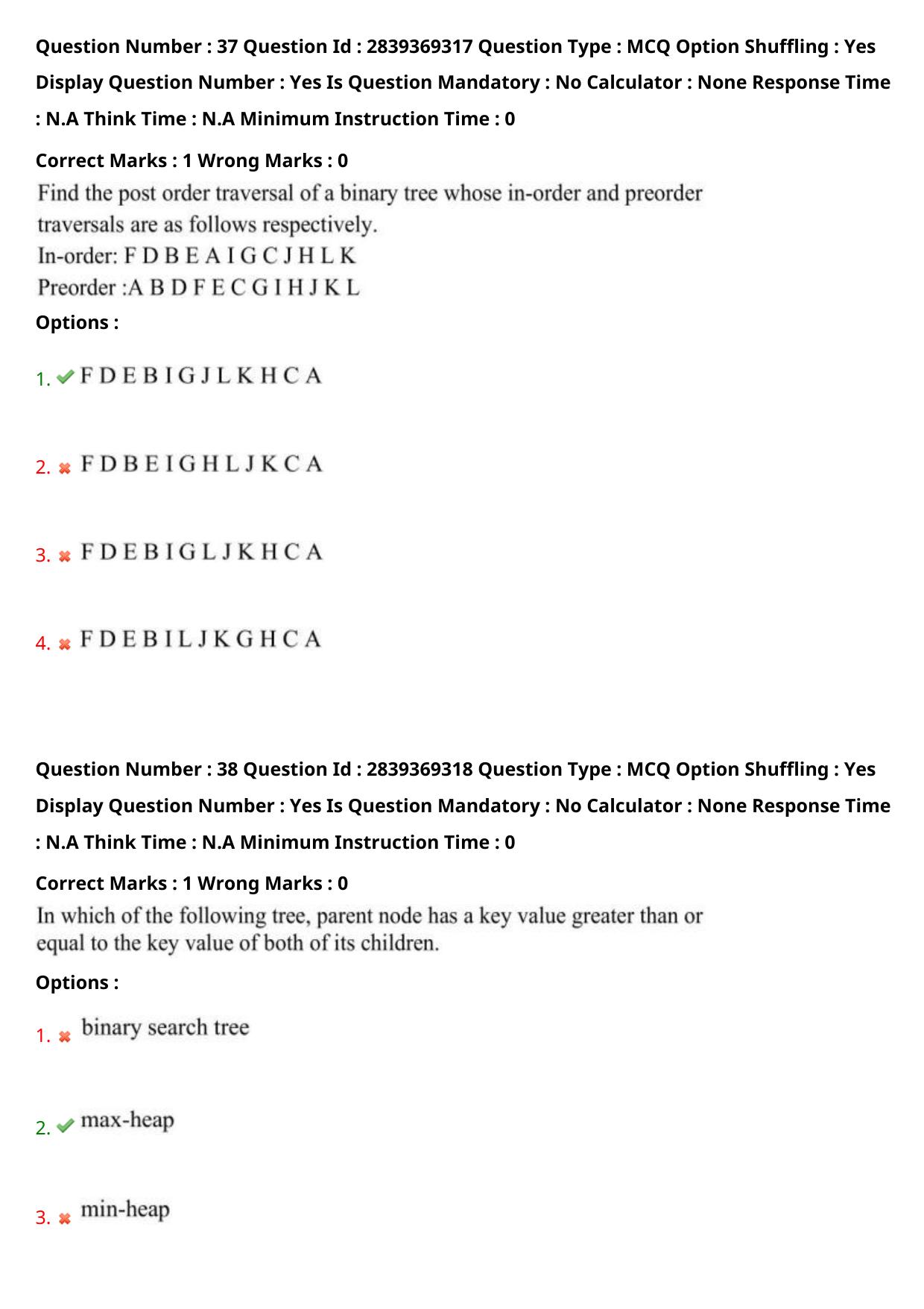 TS PGECET 2023: CS - COMPUTER SCIENCE & INFORMATION TECHNOLOGY Question Papers - Page 23