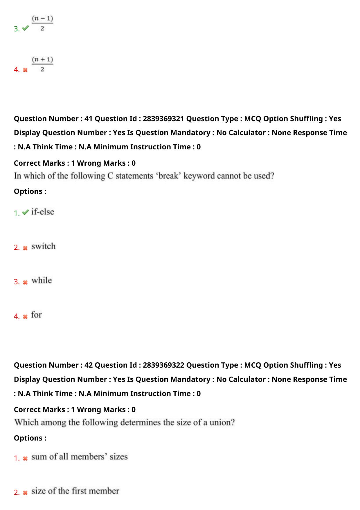 TS PGECET 2023: CS - COMPUTER SCIENCE & INFORMATION TECHNOLOGY Question Papers - Page 25