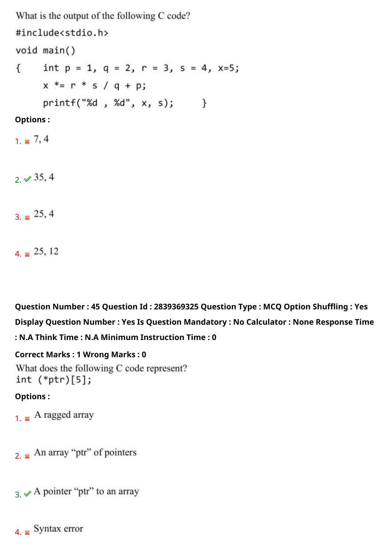 TS PGECET 2023: CS - COMPUTER SCIENCE & INFORMATION TECHNOLOGY Question Papers - Page 27
