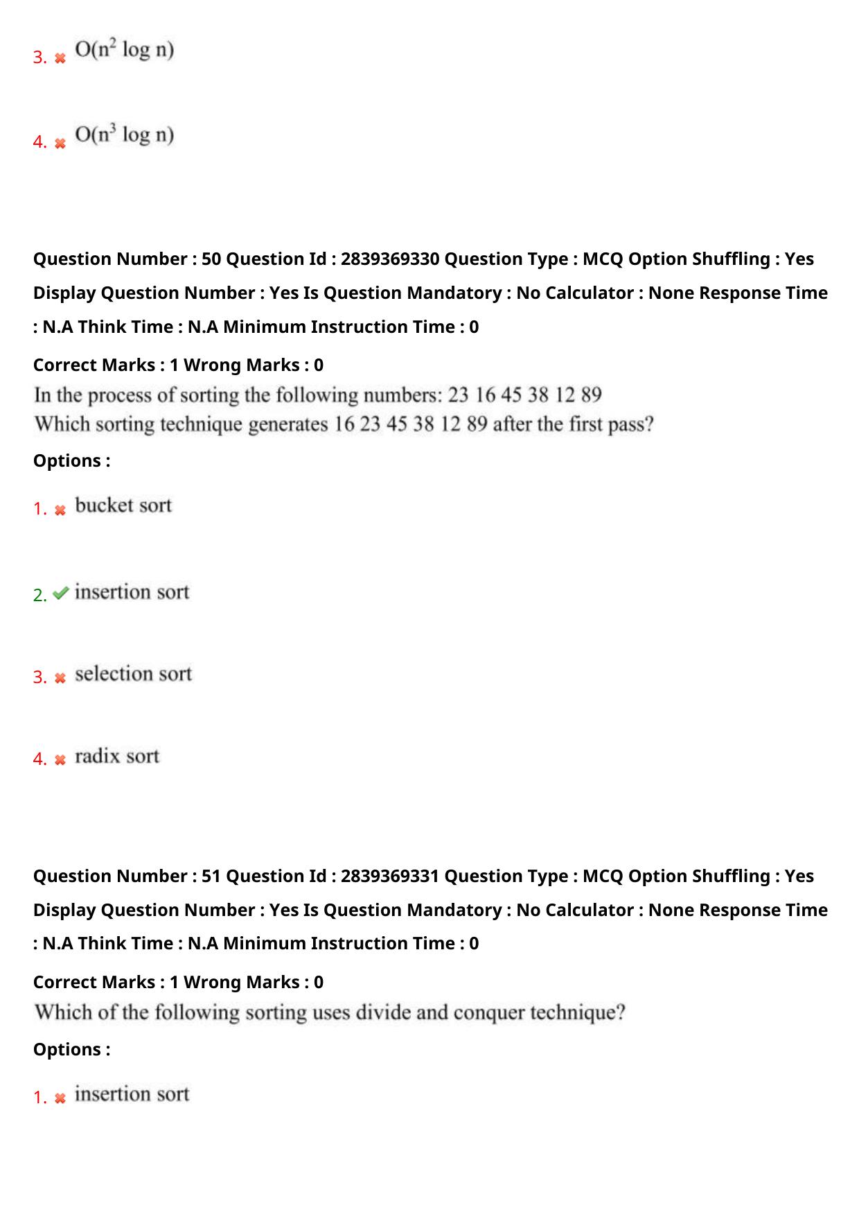 TS PGECET 2023: CS - COMPUTER SCIENCE & INFORMATION TECHNOLOGY Question Papers - Page 30