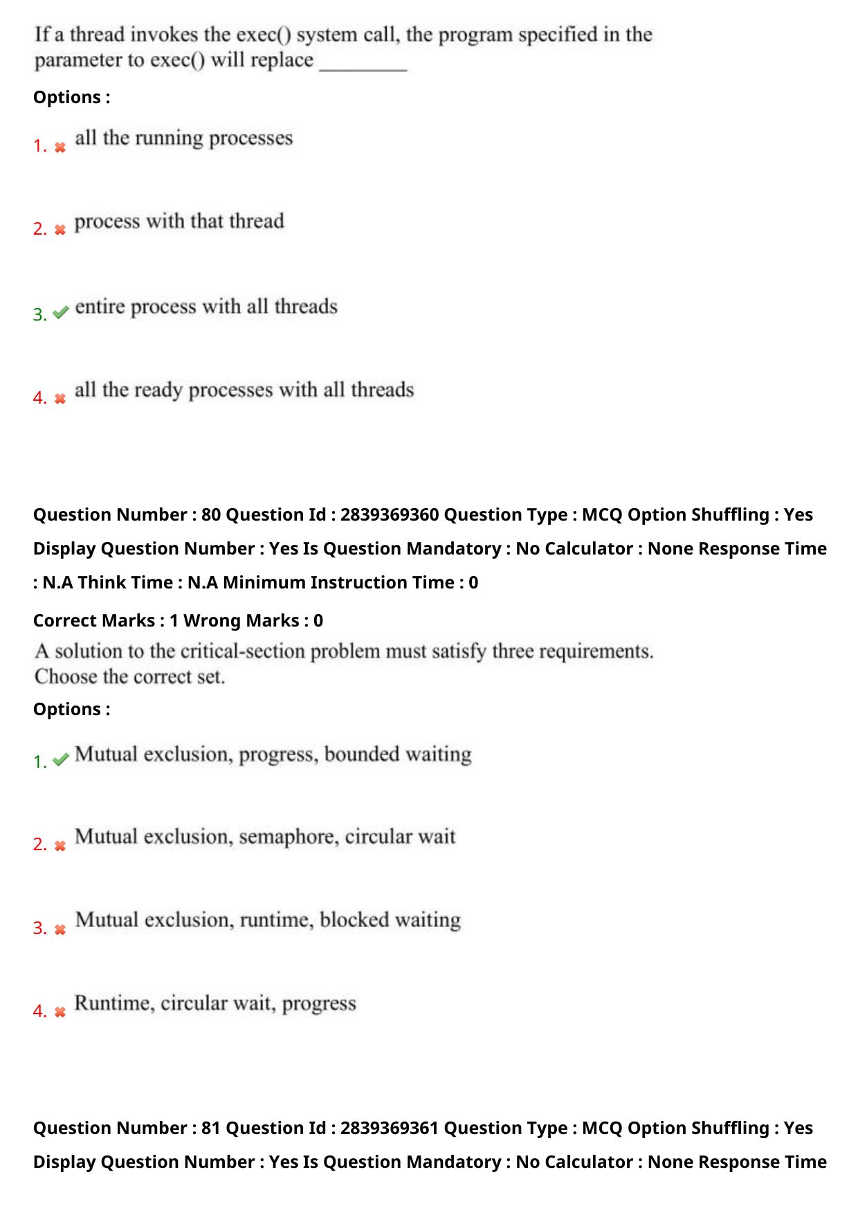 TS PGECET 2023: CS - COMPUTER SCIENCE & INFORMATION TECHNOLOGY Question Papers - Page 46