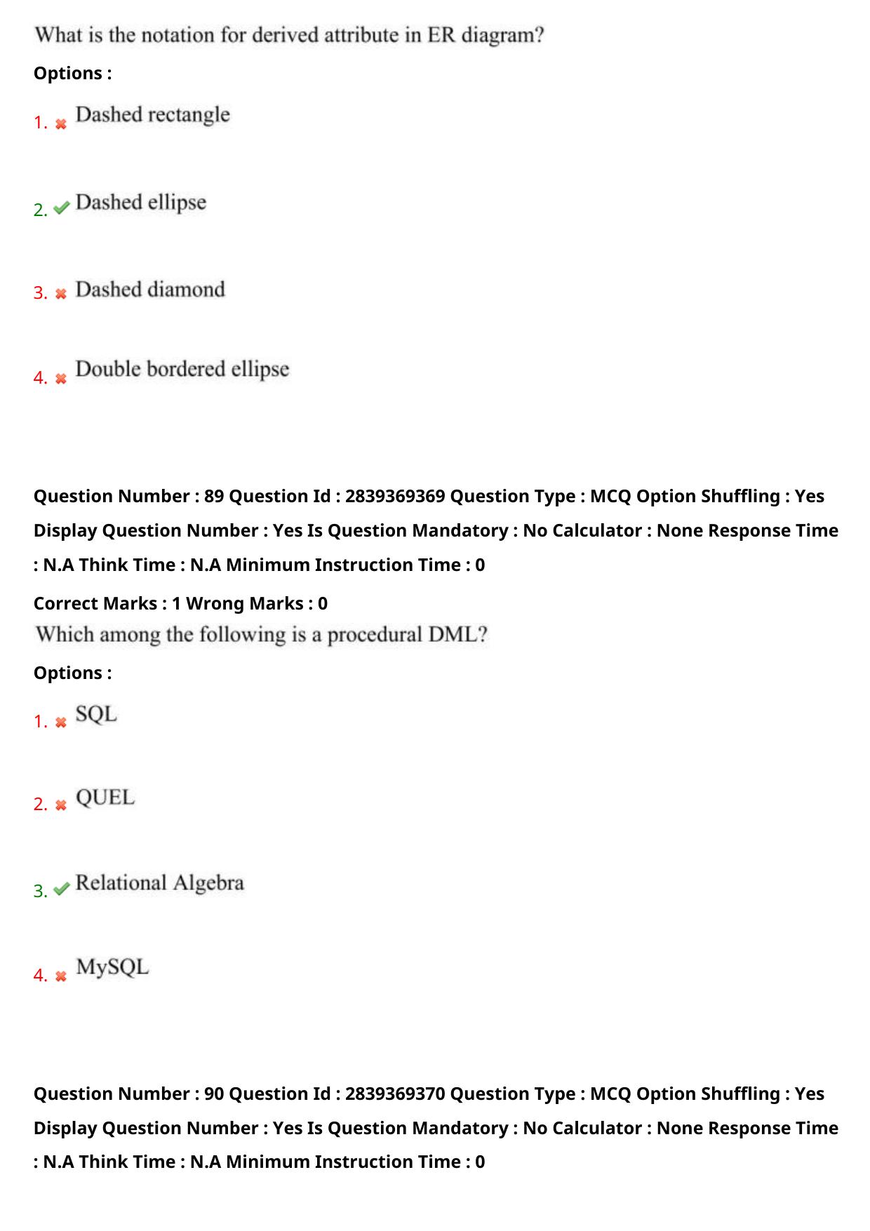 TS PGECET 2023: CS - COMPUTER SCIENCE & INFORMATION TECHNOLOGY Question Papers - Page 51