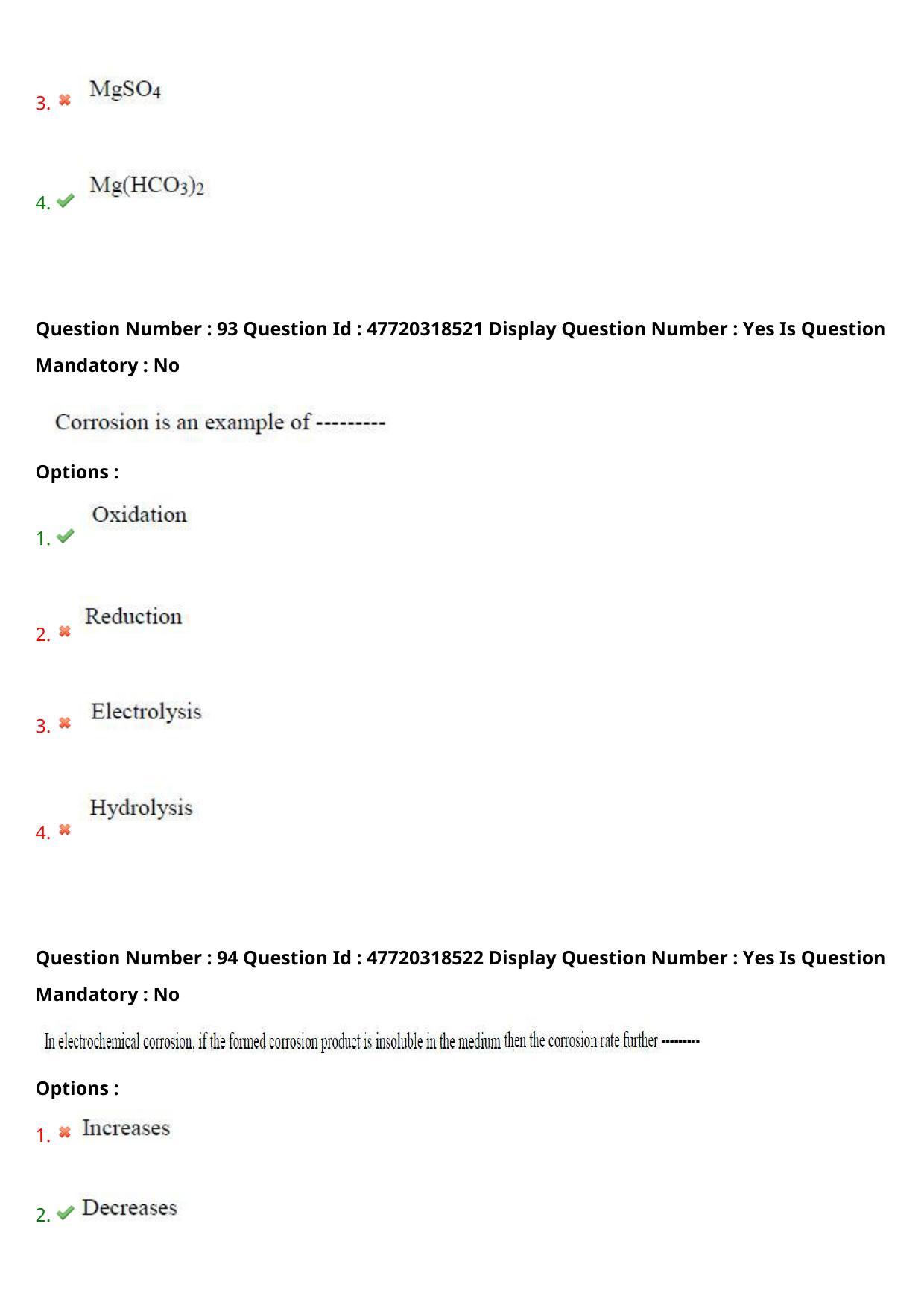 AP ECET 2021 - Chemical Engineering Question Paper With Preliminary Keys Shift1 - Page 51