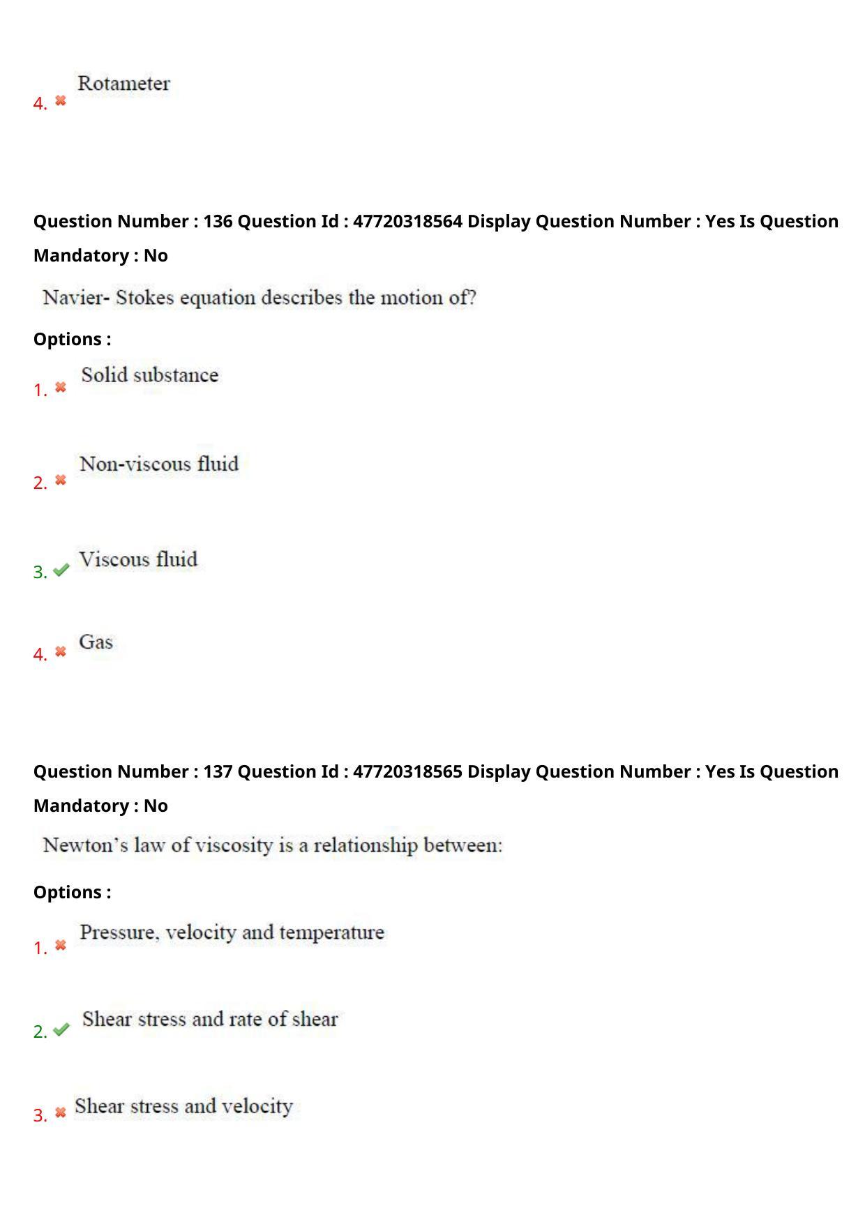 AP ECET 2021 - Chemical Engineering Question Paper With Preliminary Keys Shift1 - Page 72