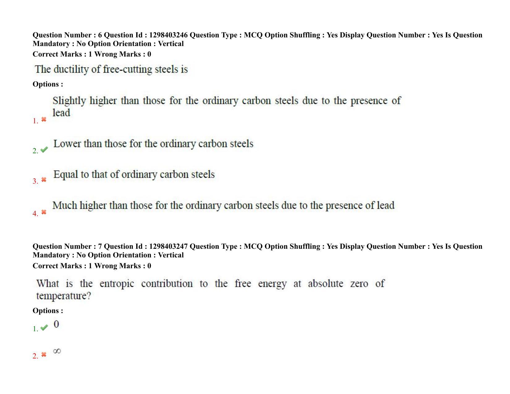 TS PGECET 2021: Nano Technology Question Papers - Page 6