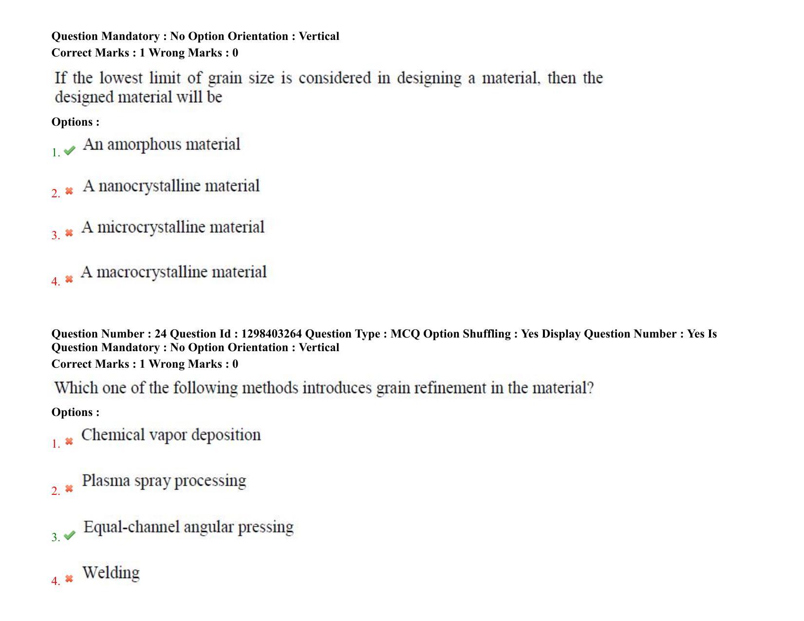 TS PGECET 2021: Nano Technology Question Papers - Page 16