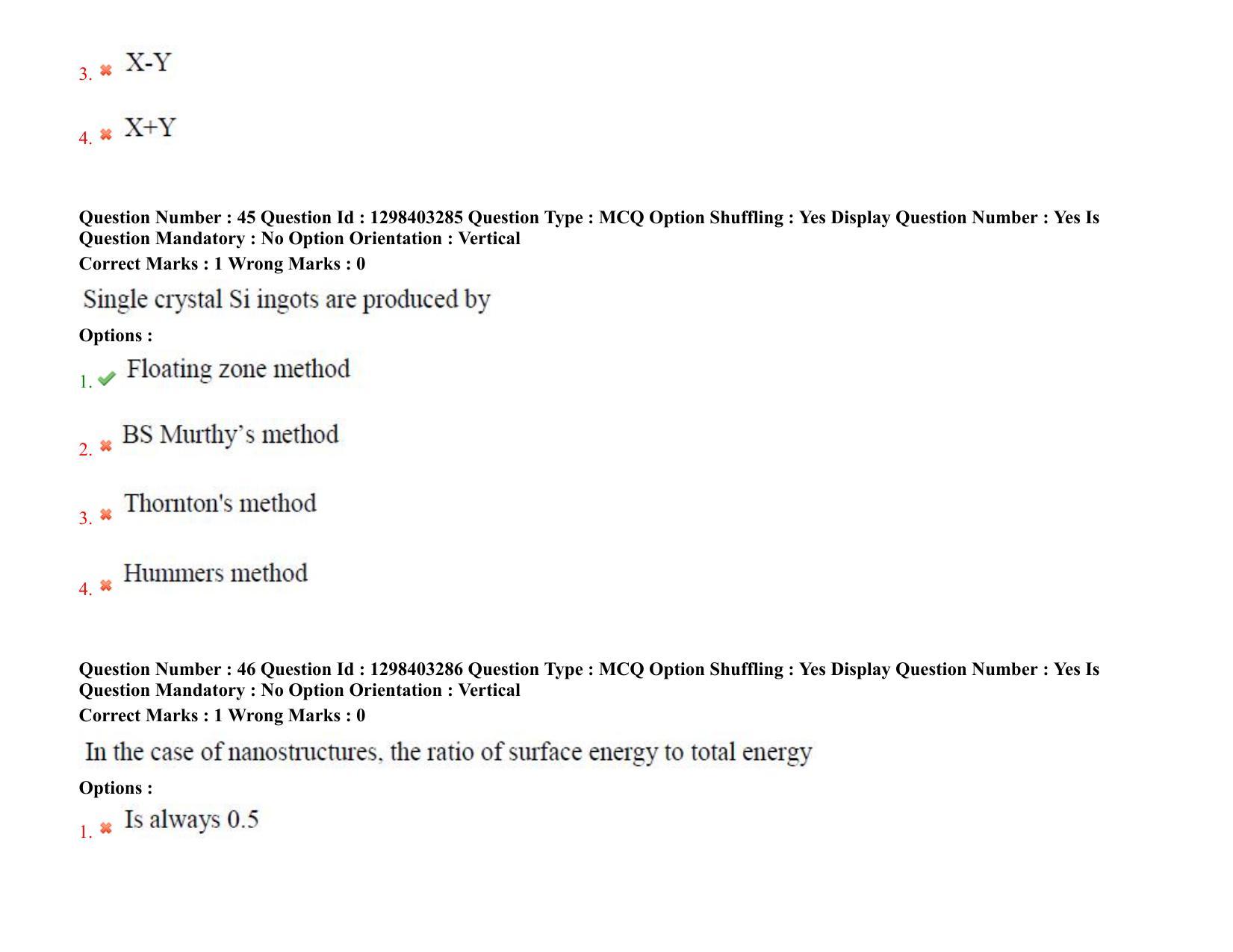 TS PGECET 2021: Nano Technology Question Papers - Page 30