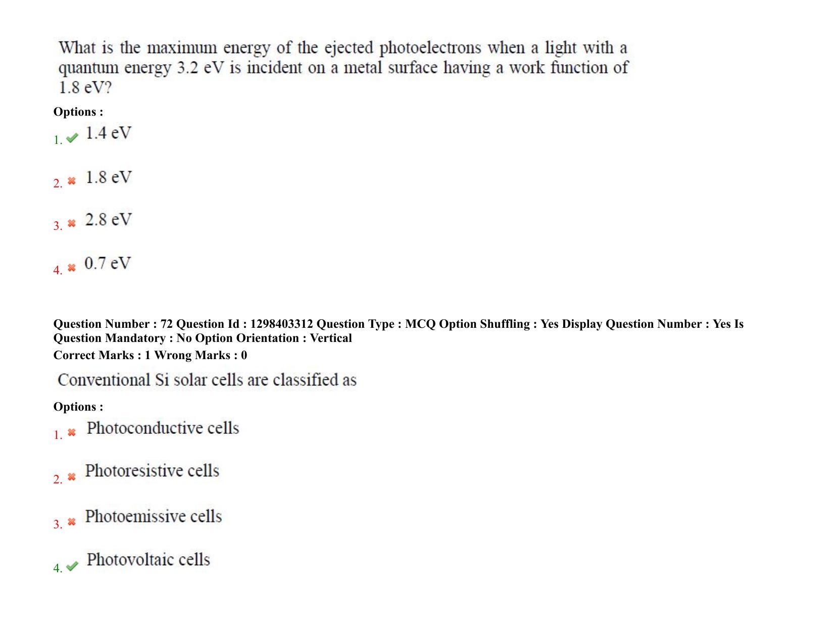 TS PGECET 2021: Nano Technology Question Papers - Page 45