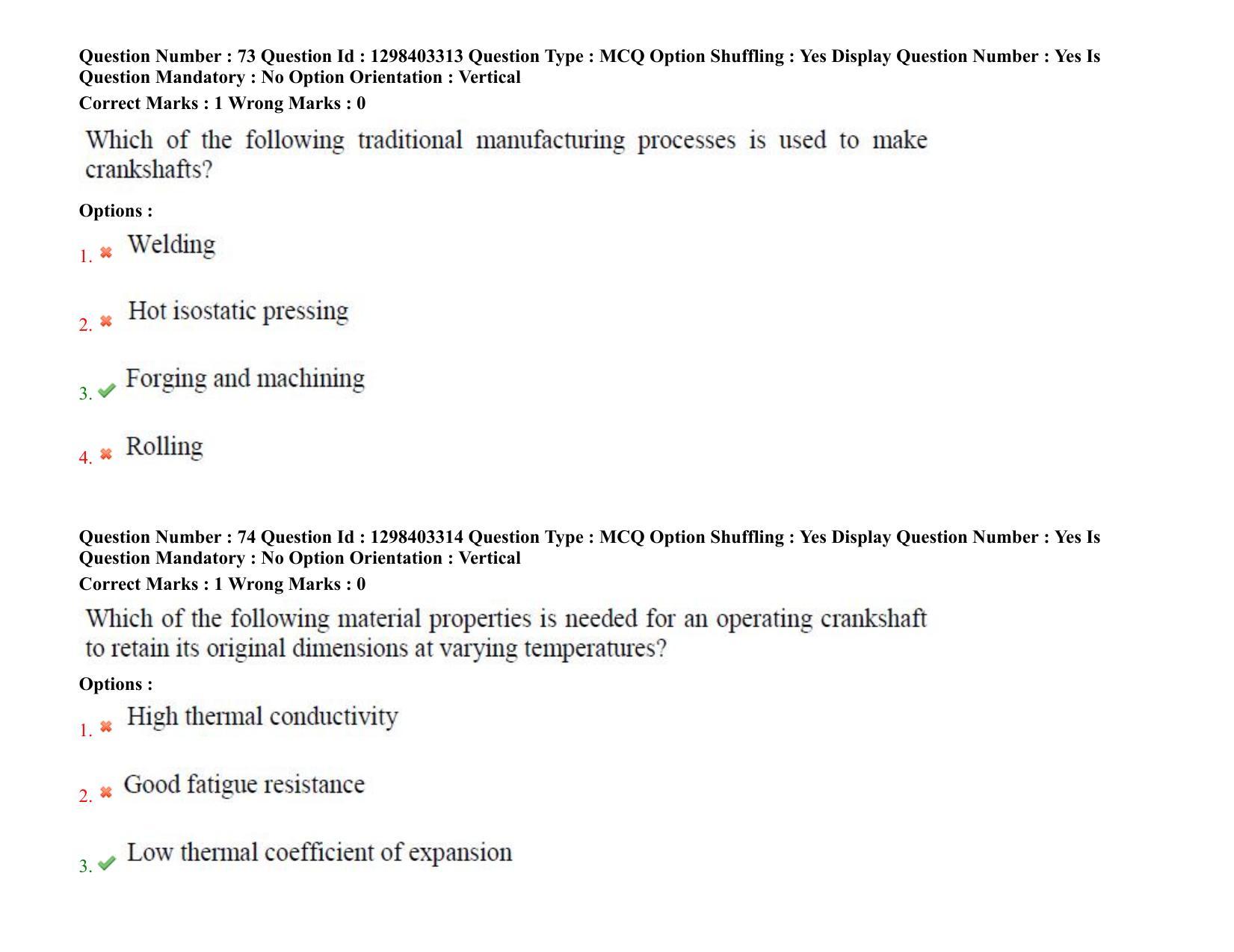 TS PGECET 2021: Nano Technology Question Papers - Page 46