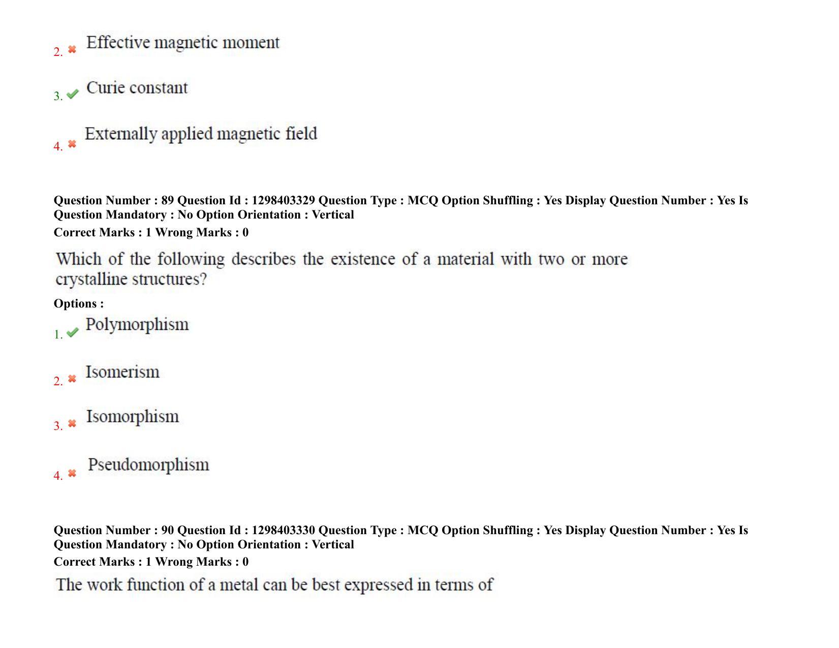 TS PGECET 2021: Nano Technology Question Papers - Page 55