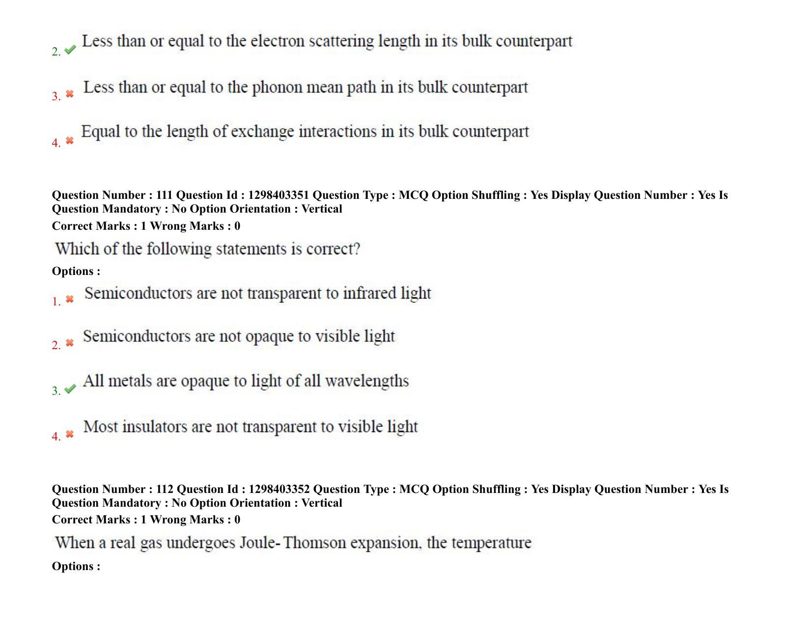 TS PGECET 2021: Nano Technology Question Papers - Page 67