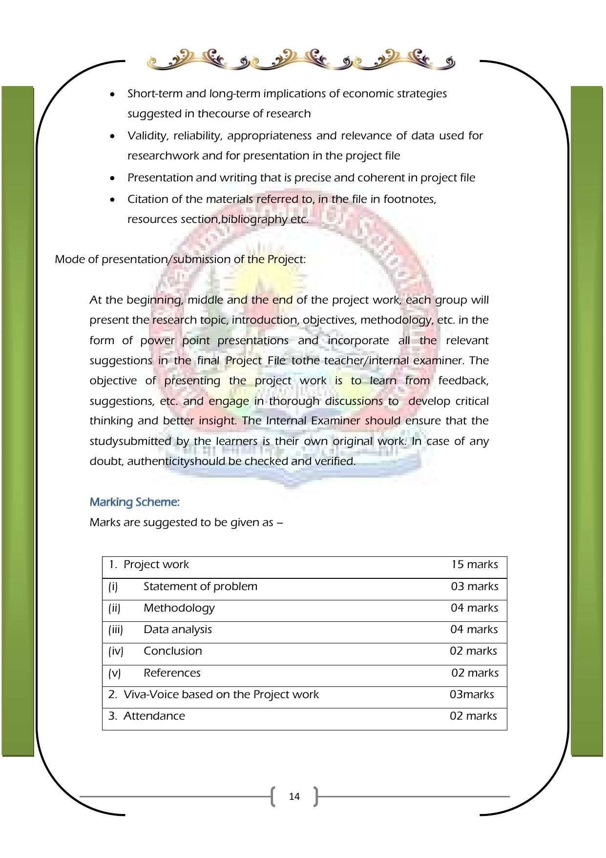 JKBOSE Syllabus for 11th class - Page 20