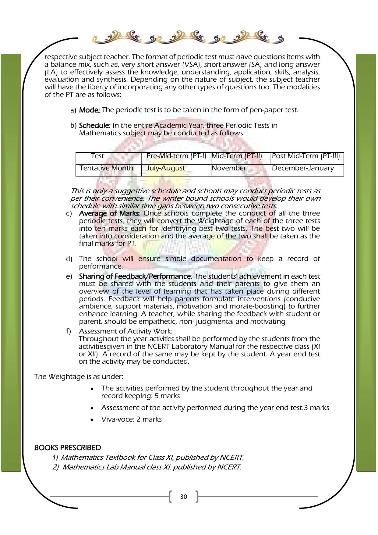 JKBOSE Syllabus for 11th class - Page 36