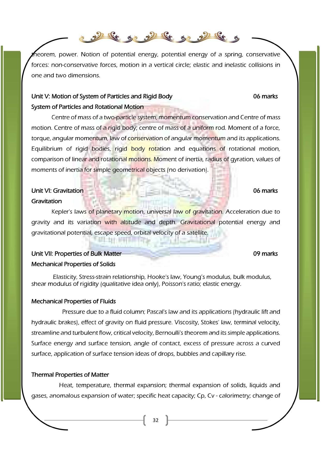 JKBOSE Syllabus for 11th class - Page 38