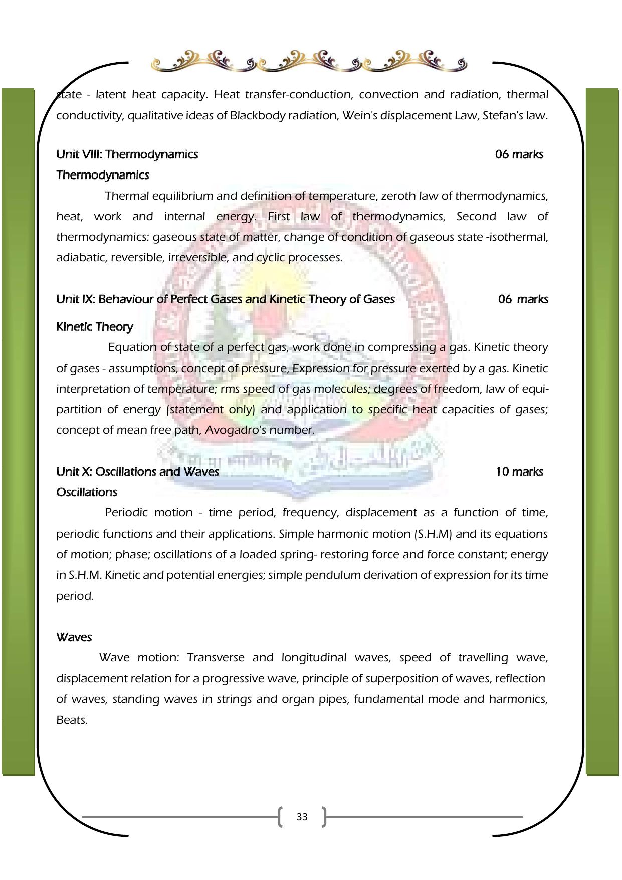 JKBOSE Syllabus for 11th class - Page 39