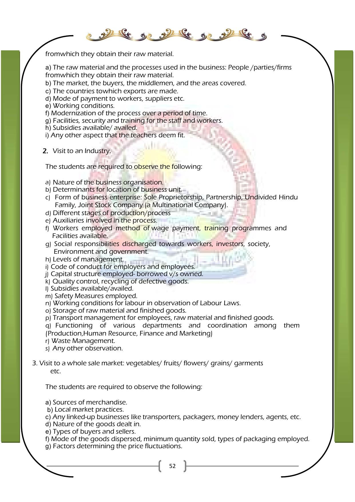 JKBOSE Syllabus for 11th class - Page 58