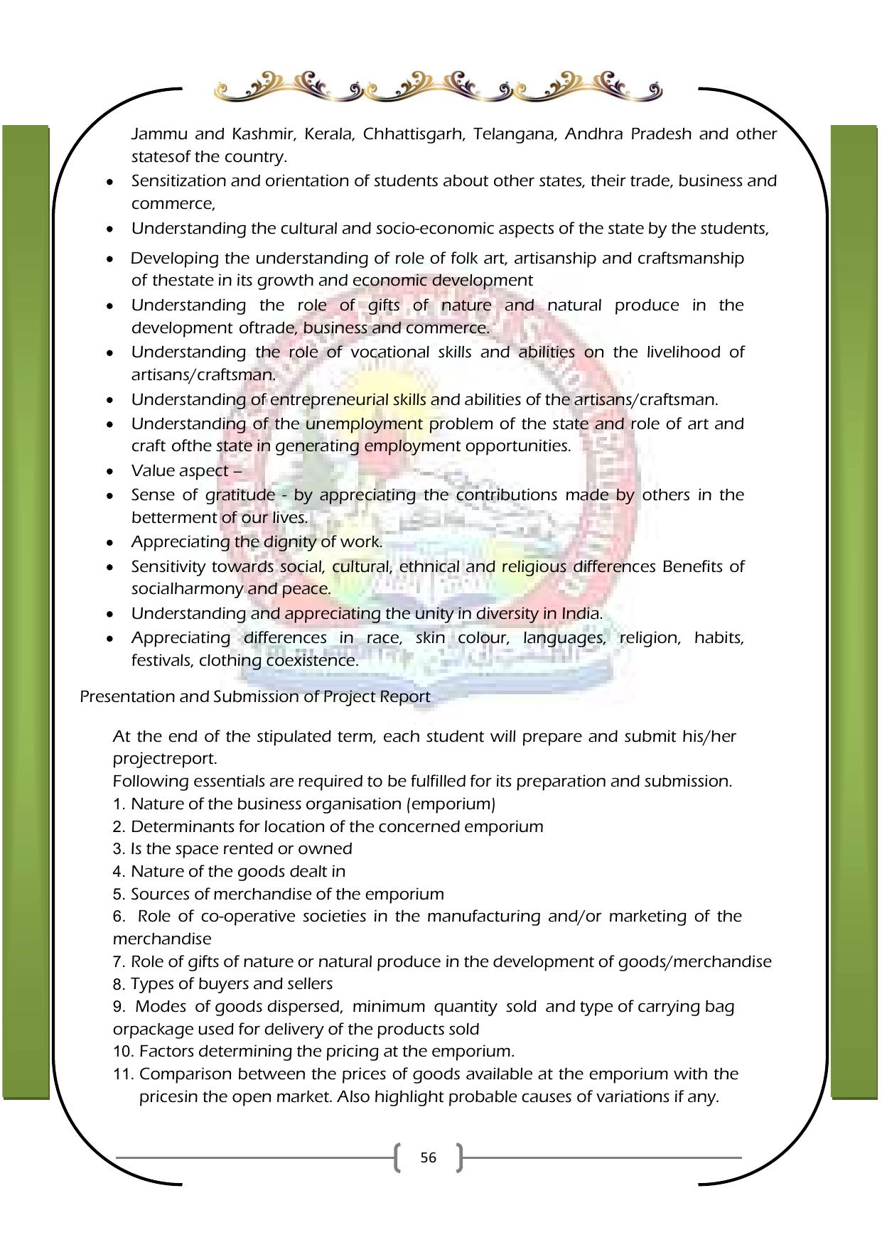 JKBOSE Syllabus for 11th class - Page 62