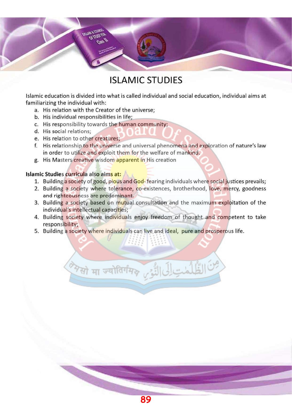 JKBOSE Syllabus for 11th class - Page 95