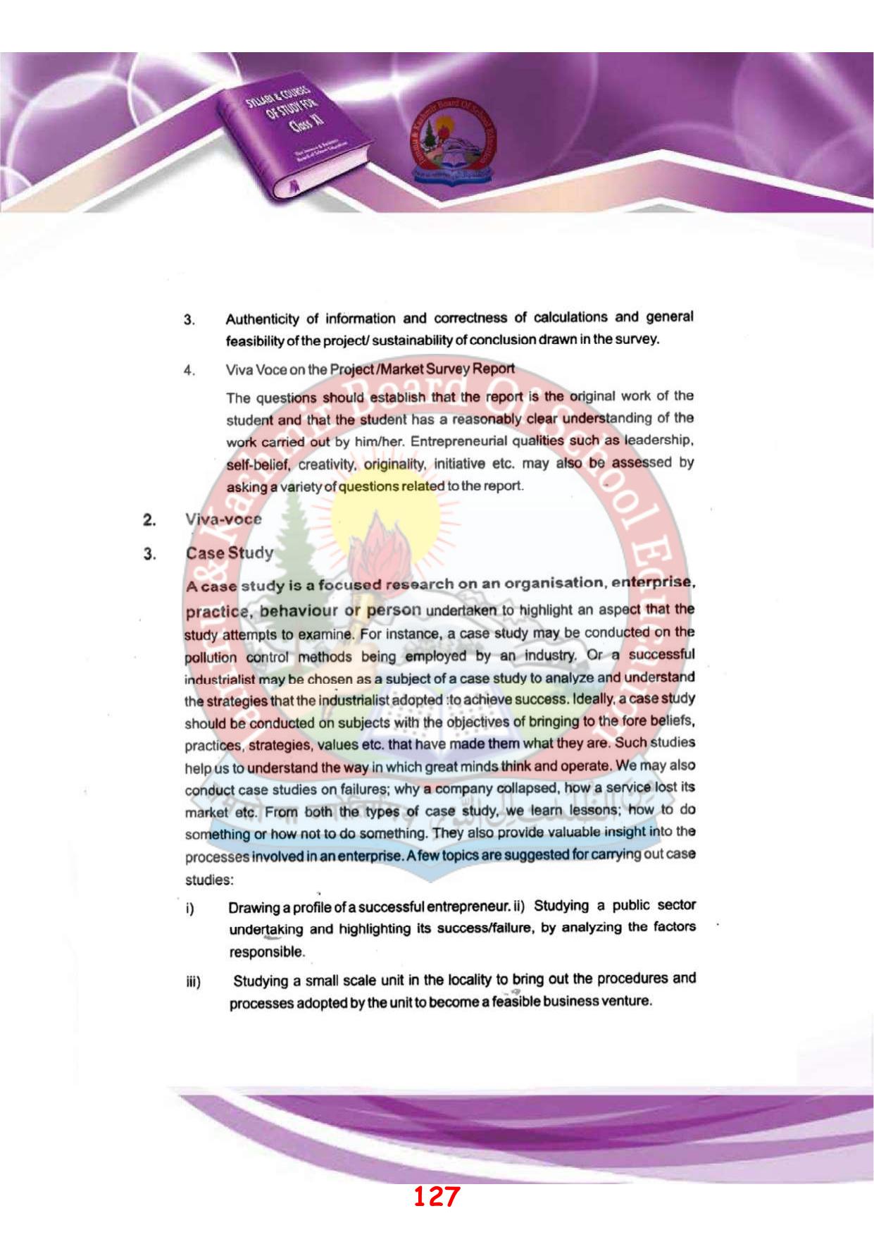 JKBOSE Syllabus for 11th class - Page 133