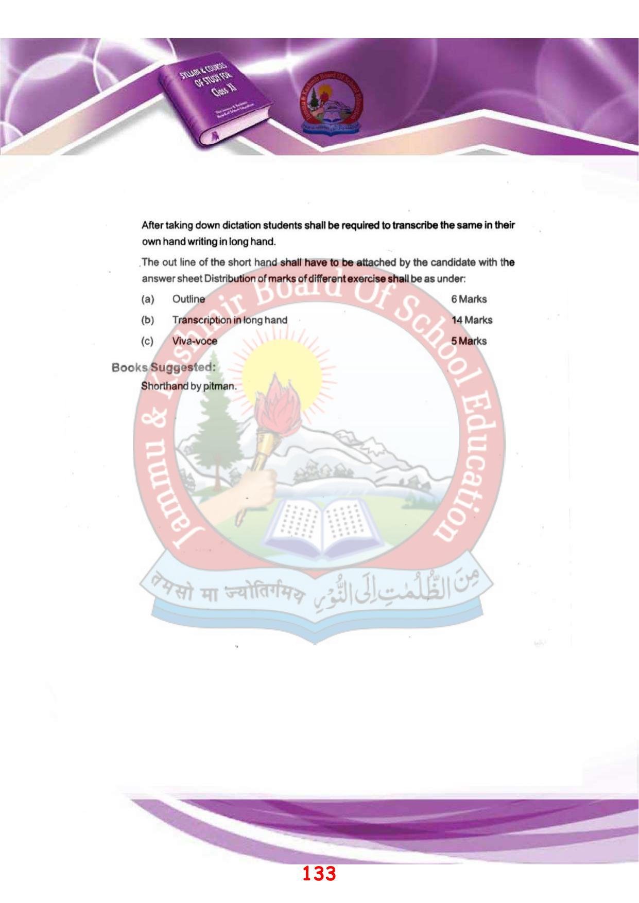JKBOSE Syllabus for 11th class - Page 139