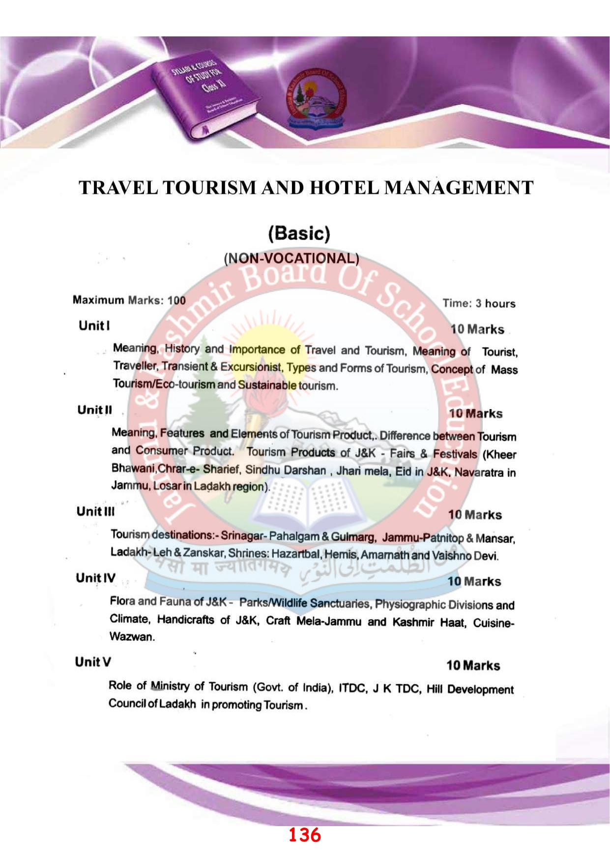 JKBOSE Syllabus for 11th class - Page 142
