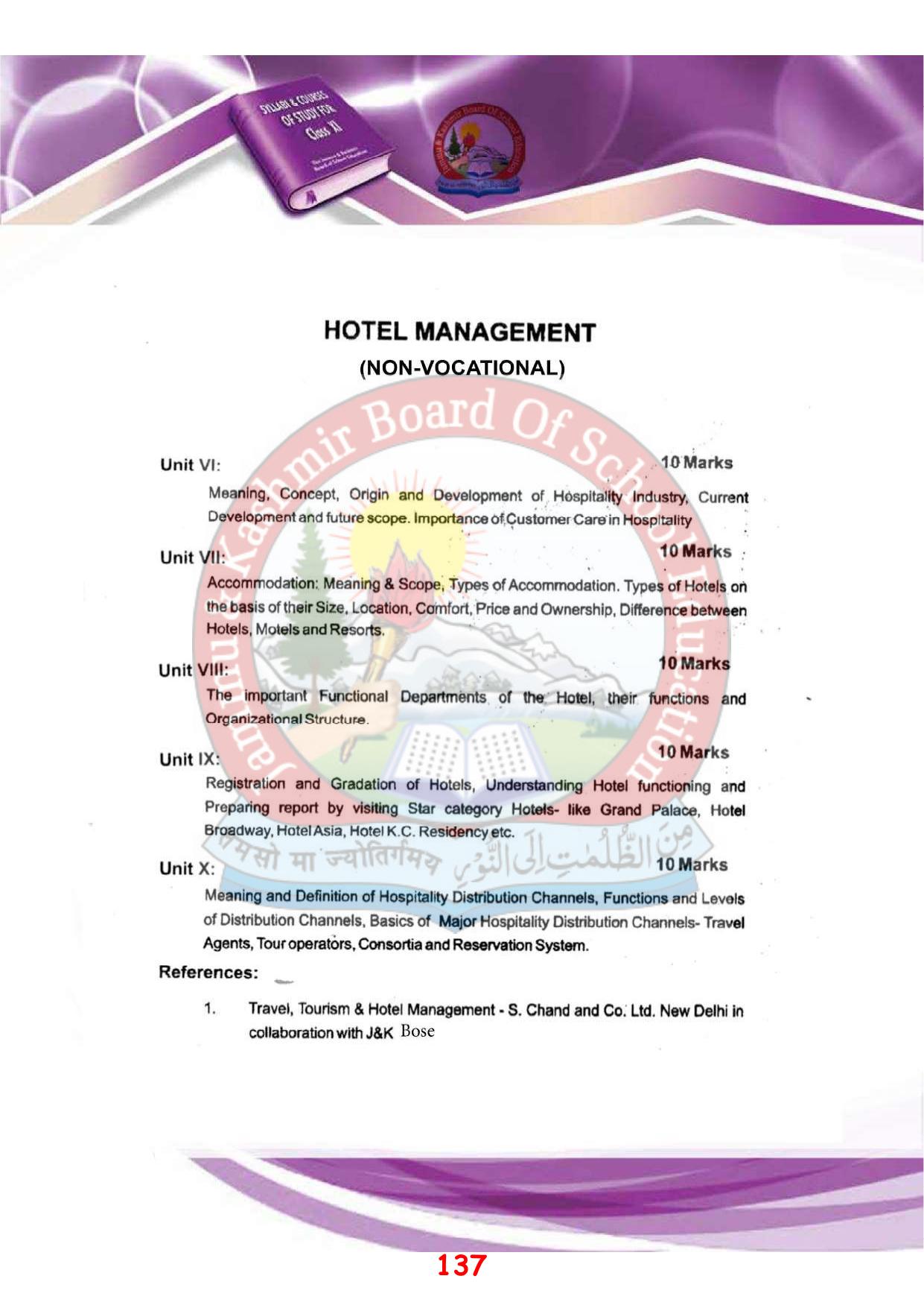 JKBOSE Syllabus for 11th class - Page 143
