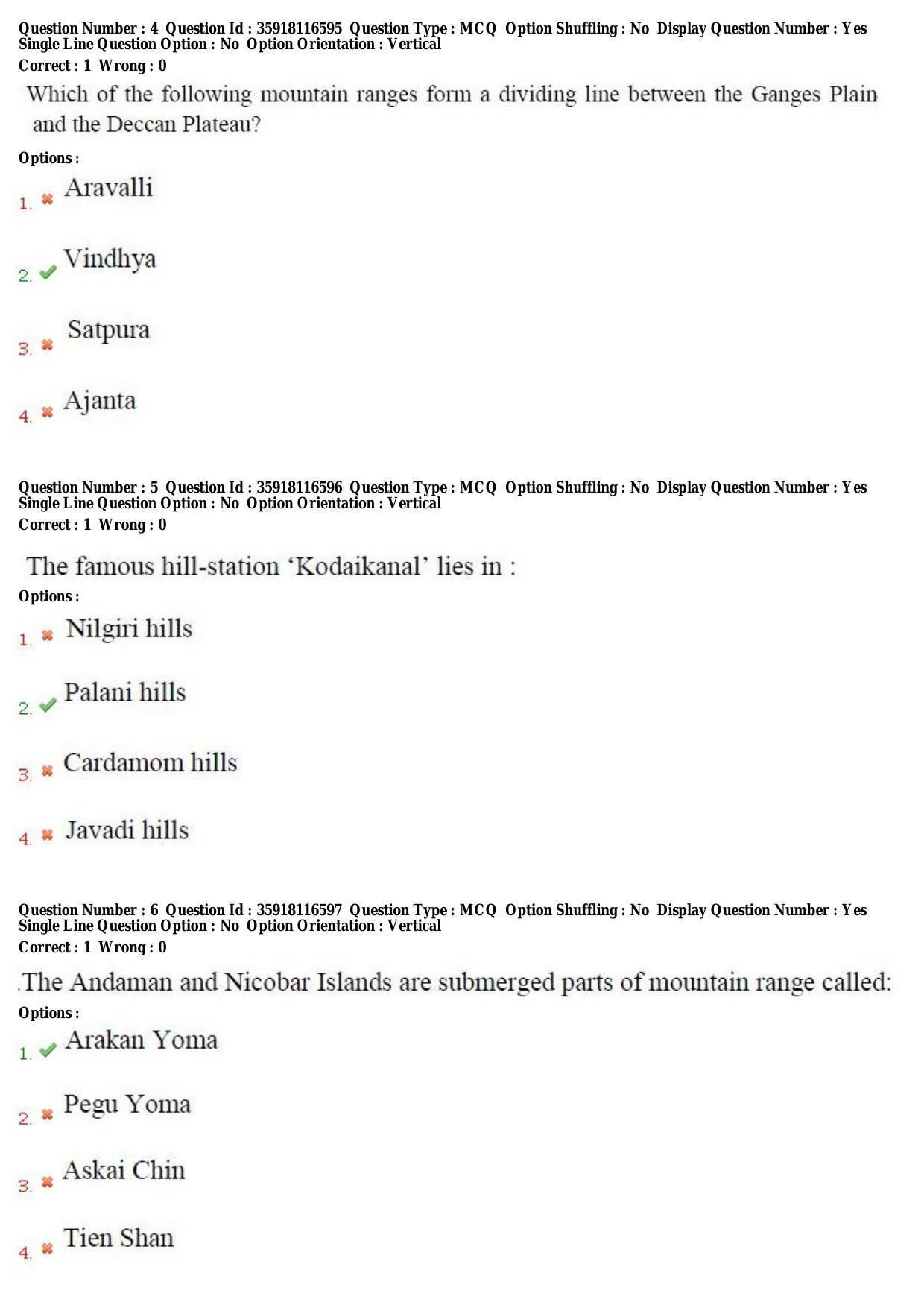 TS CPGET 2018 PGD in Geographical Cartography (Shift 3) Question Paper with Answer Key - Page 3