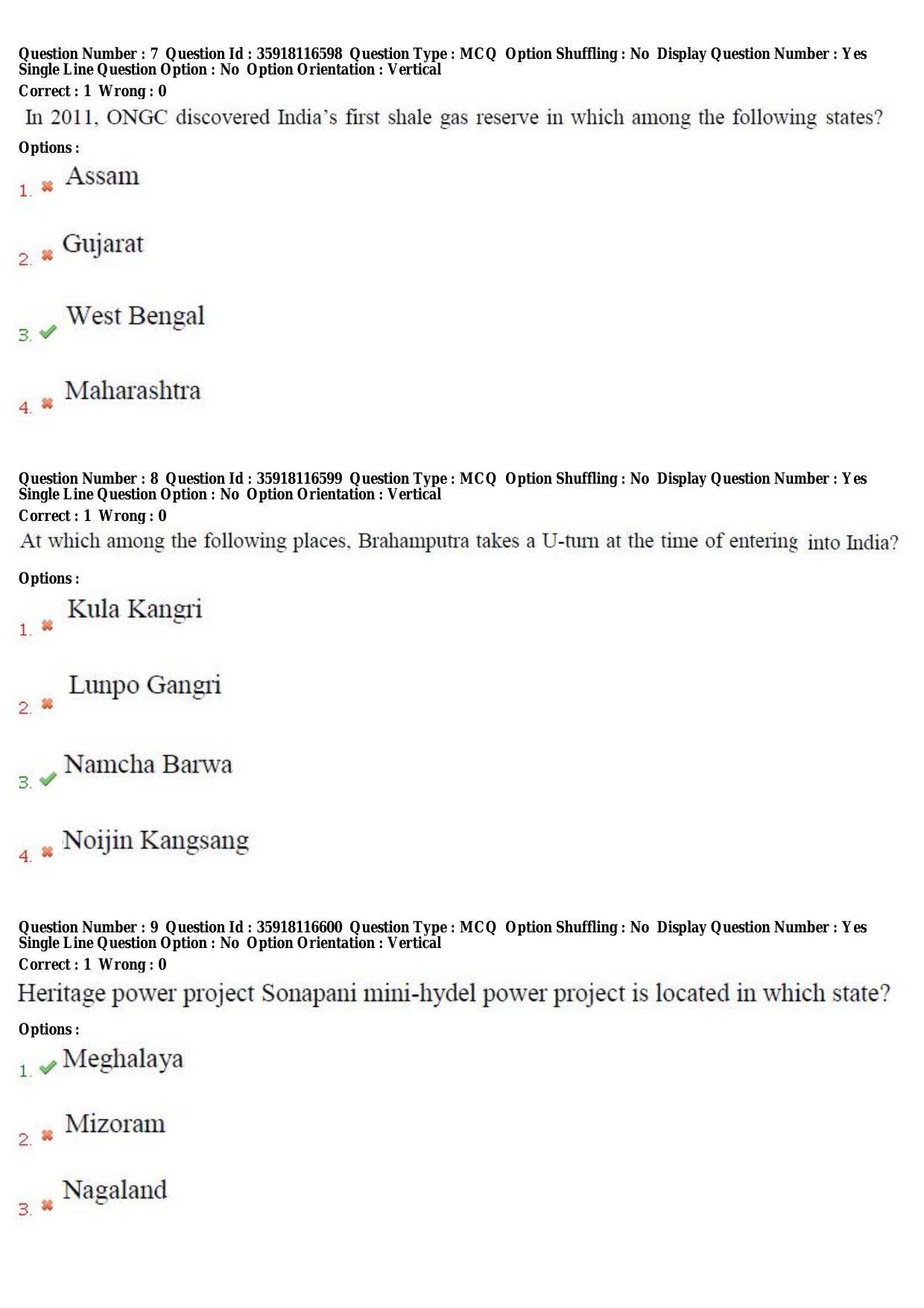 TS CPGET 2018 PGD in Geographical Cartography (Shift 3) Question Paper with Answer Key - Page 4