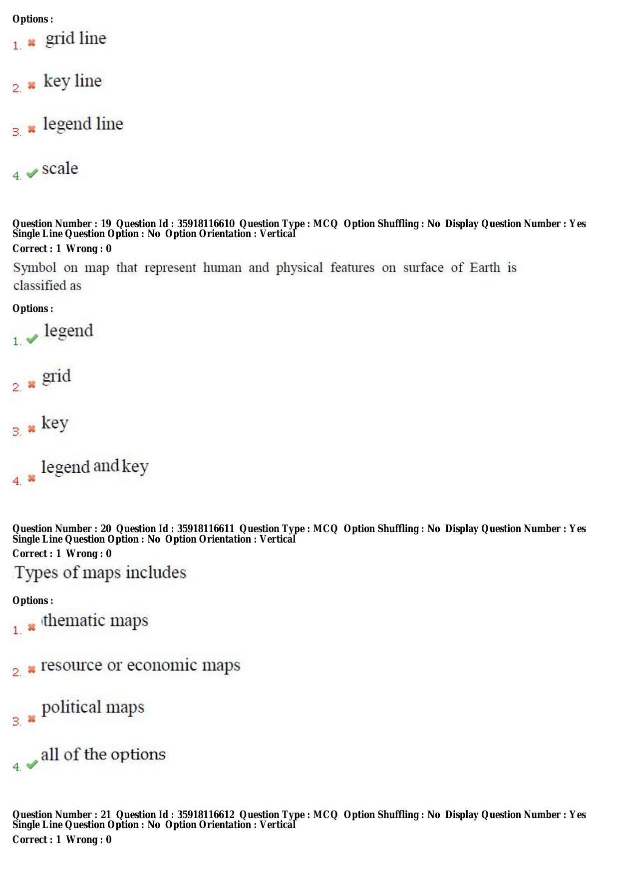 TS CPGET 2018 PGD in Geographical Cartography (Shift 3) Question Paper with Answer Key - Page 8