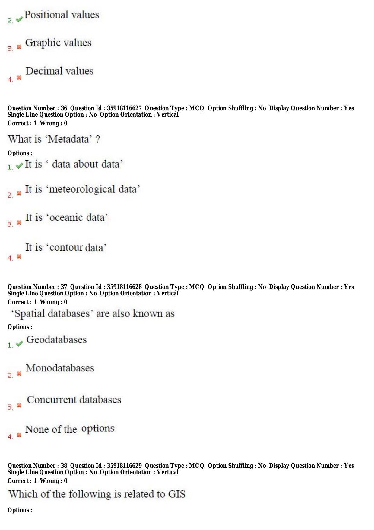 TS CPGET 2018 PGD in Geographical Cartography (Shift 3) Question Paper with Answer Key - Page 14