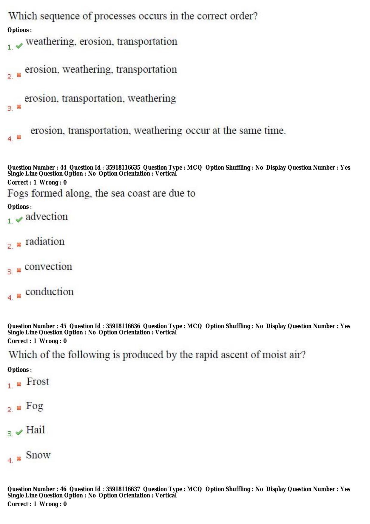 TS CPGET 2018 PGD in Geographical Cartography (Shift 3) Question Paper with Answer Key - Page 17