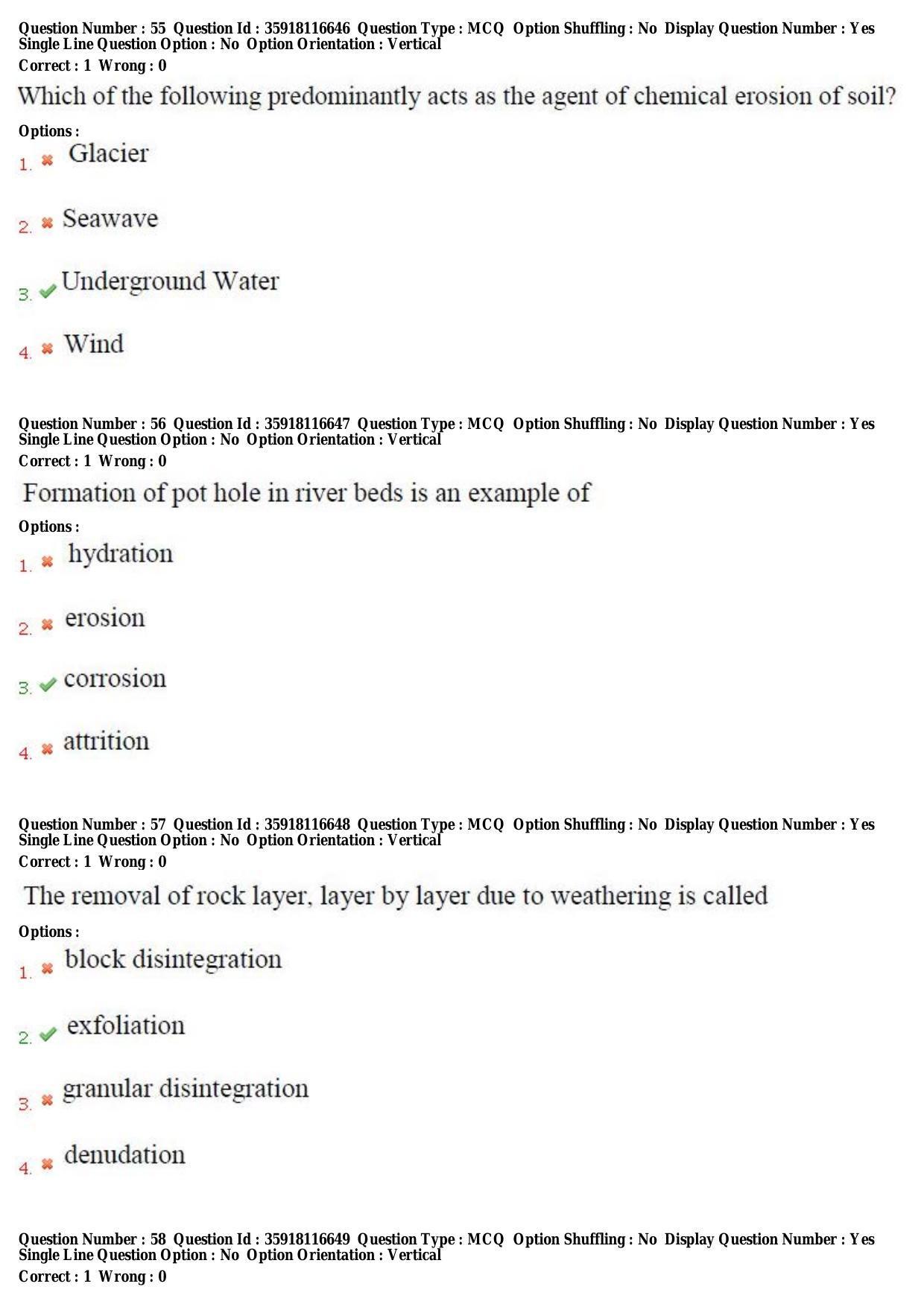 TS CPGET 2018 PGD in Geographical Cartography (Shift 3) Question Paper with Answer Key - Page 21